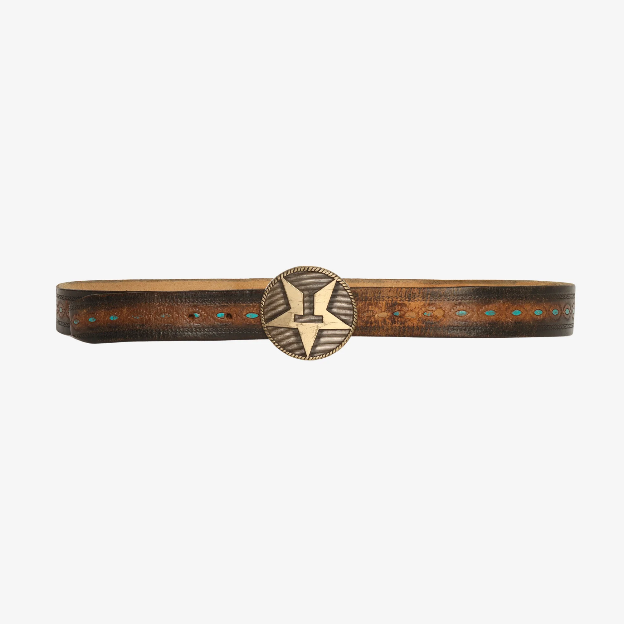 Embossed Western Belt