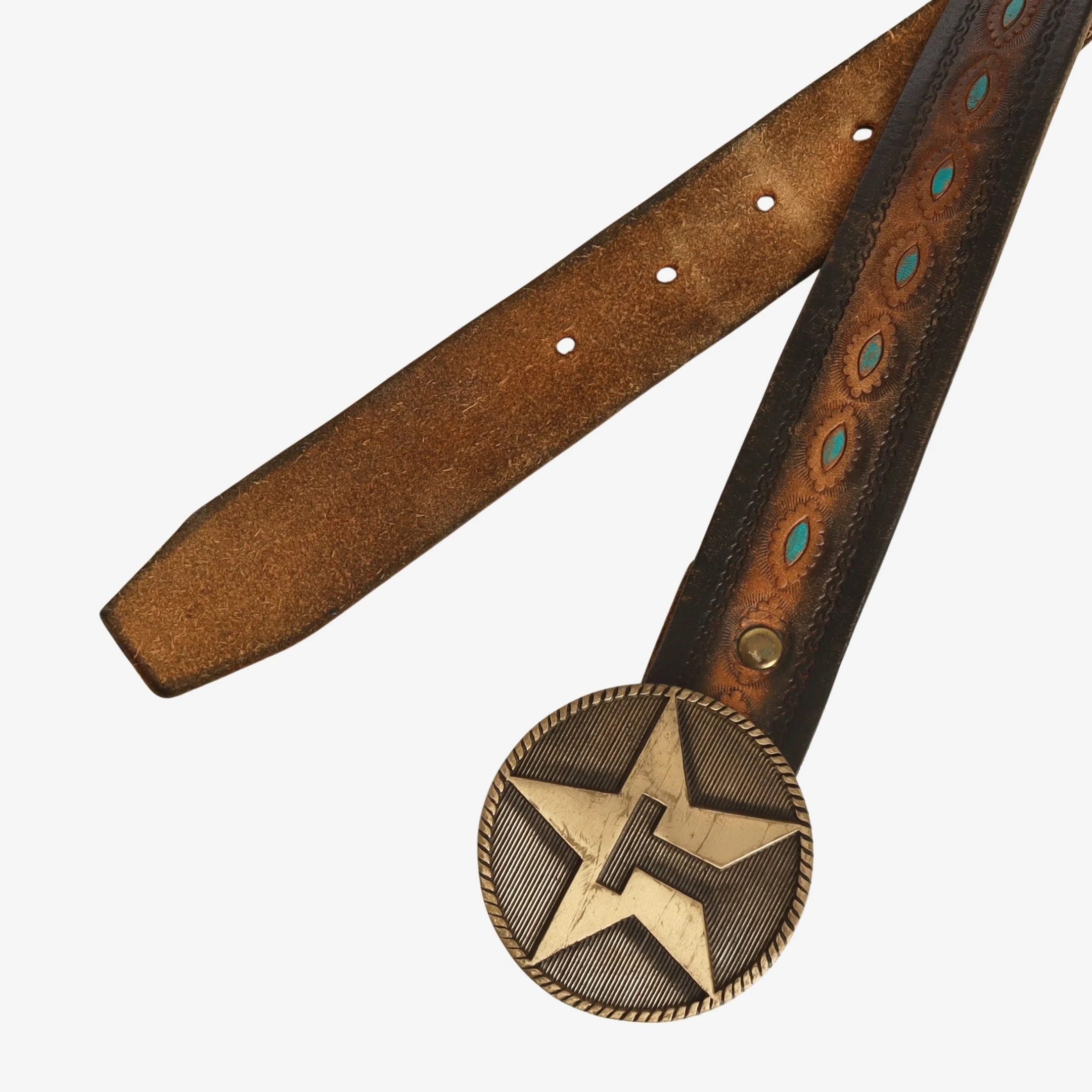 Embossed Western Belt - Image 3