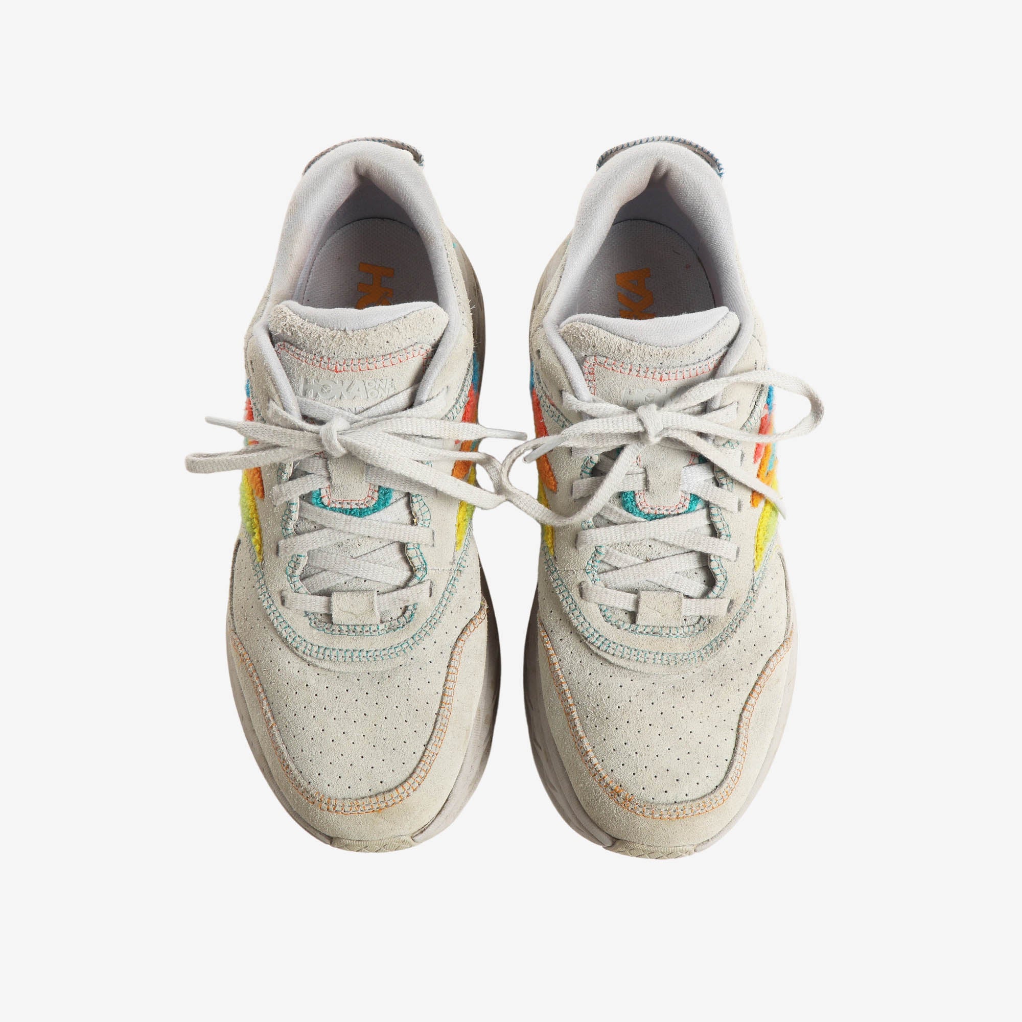 Embroidered Bondi L Suede Sneakers - Image 5