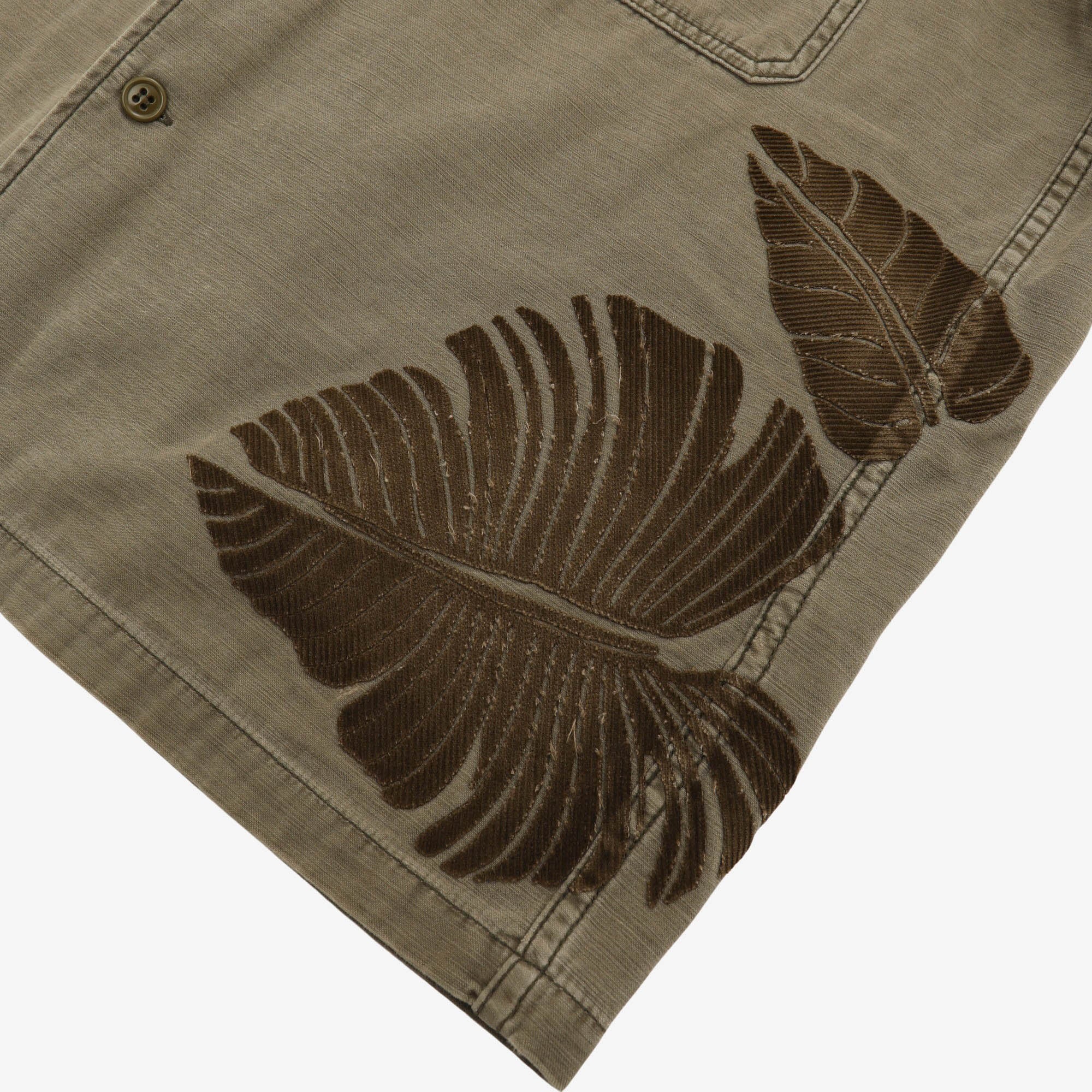 Embroidered Fatigue Shirt - Image 4