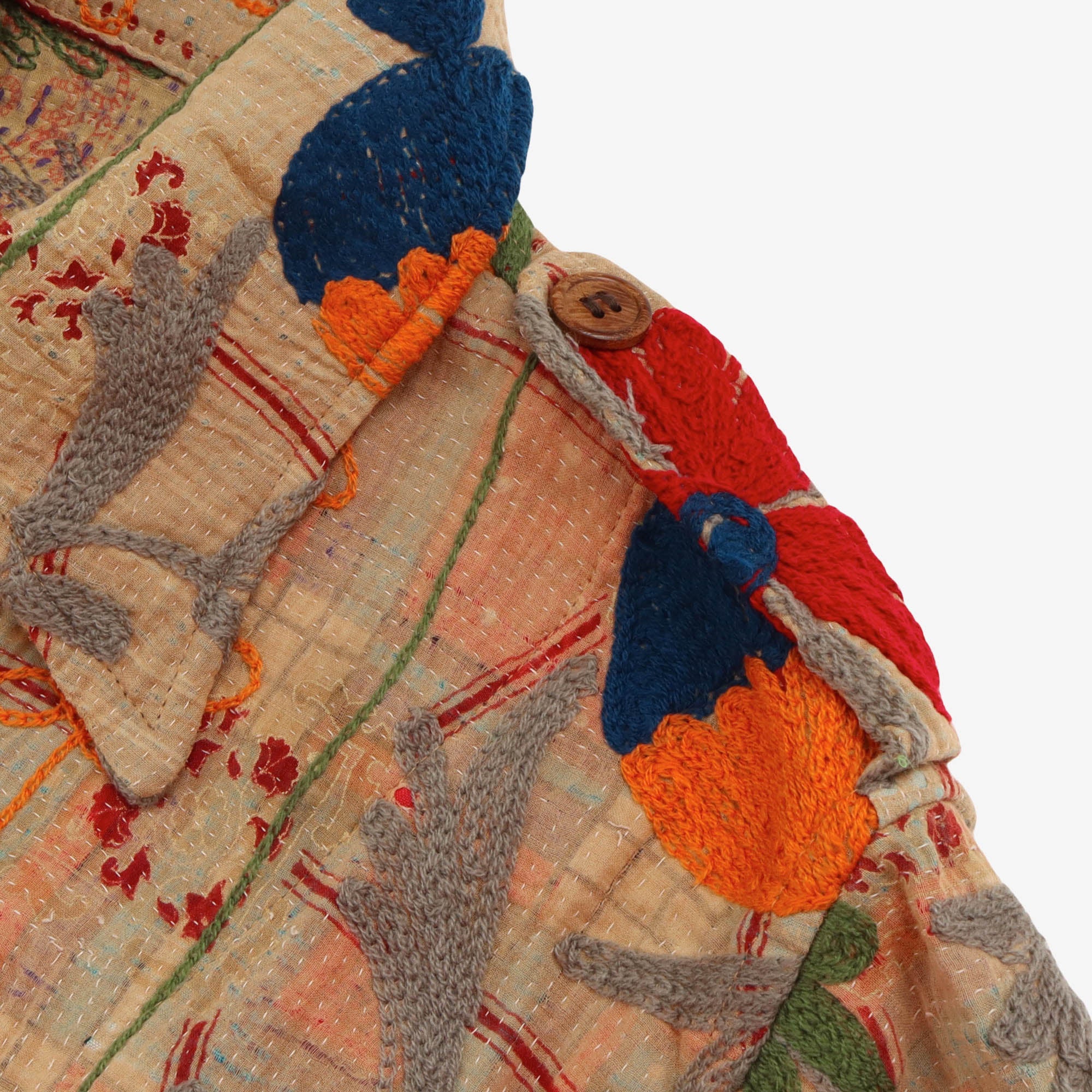 Embroidered Kantha Jacket - Image 4