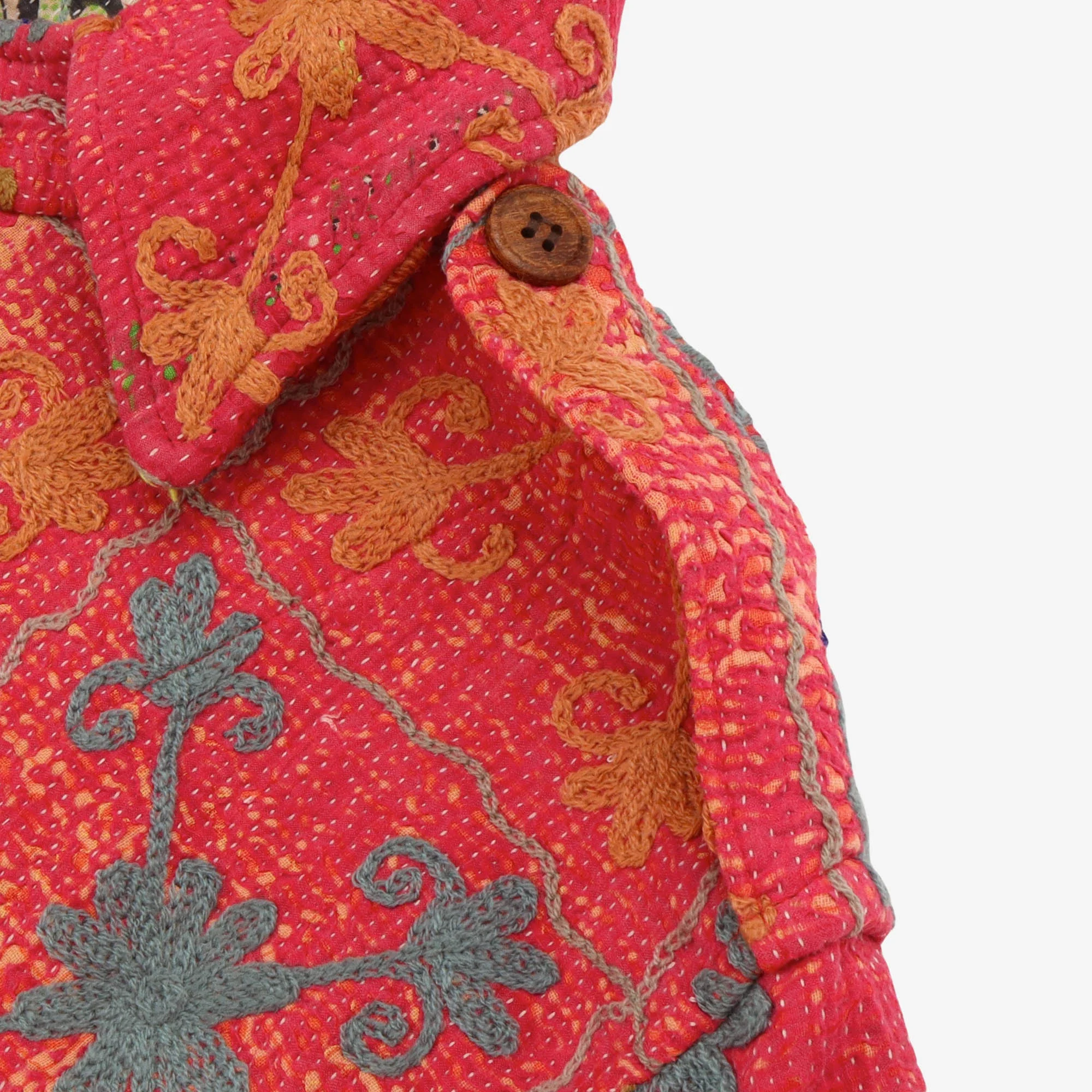 Embroidered Kantha Jacket - Image 4