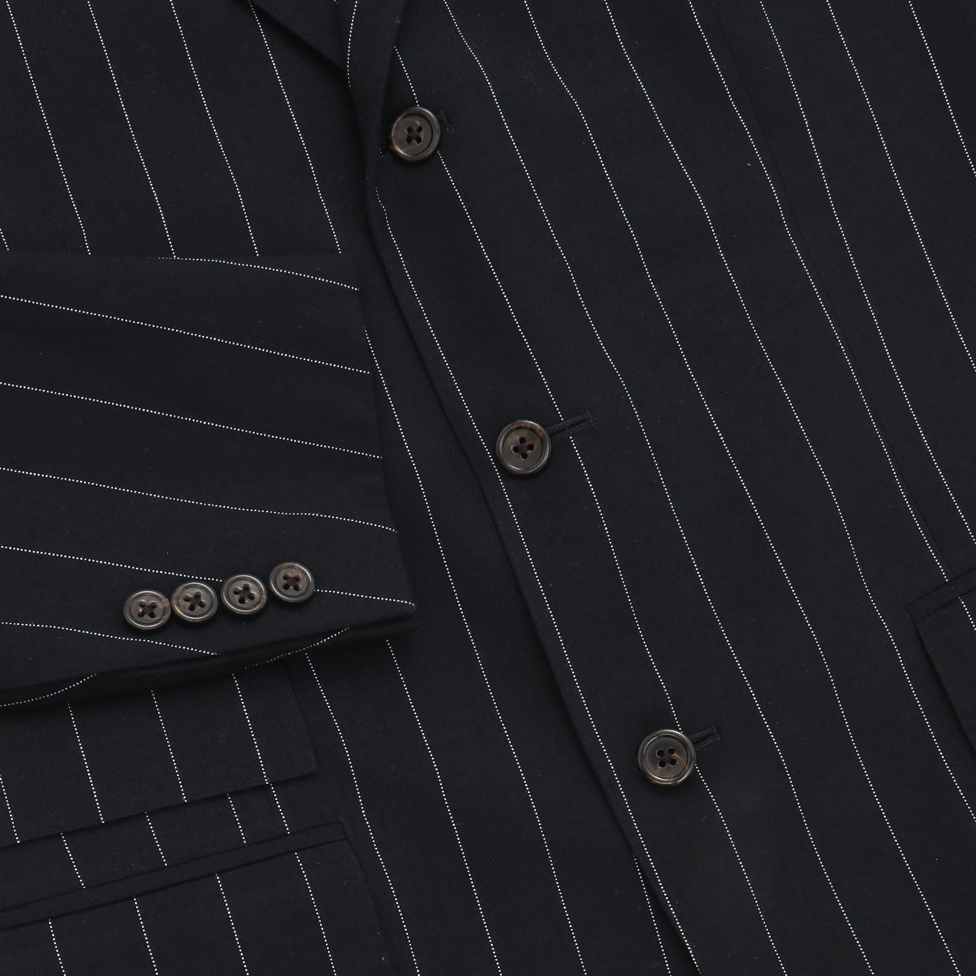 Extrafine Wool Pinstripe Suit - Image 3