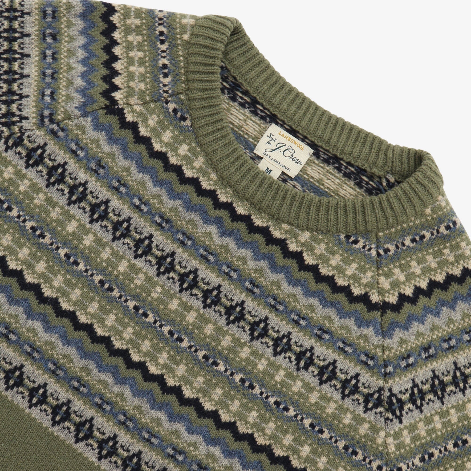 Fair Isle Lambswool Sweater - Image 3