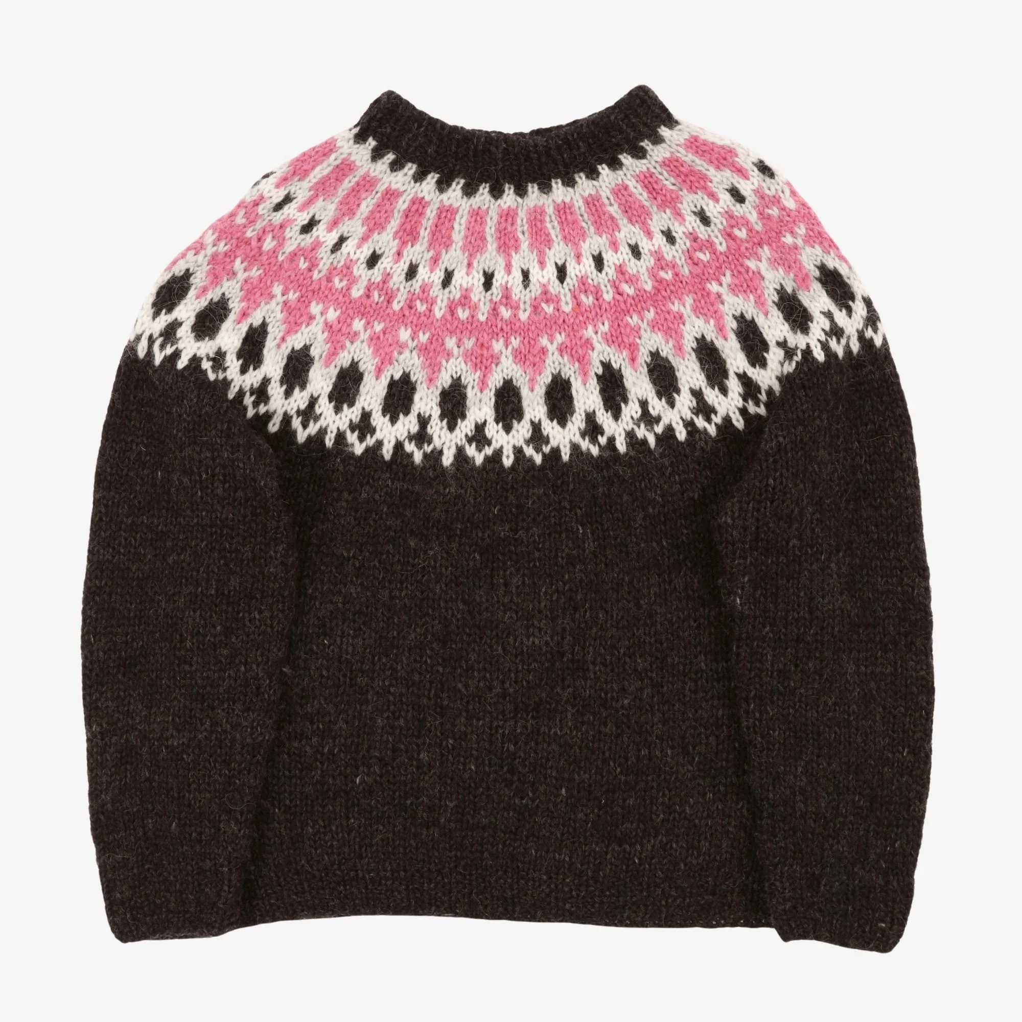 Hand Knit Fairisle Sweater - Image 2