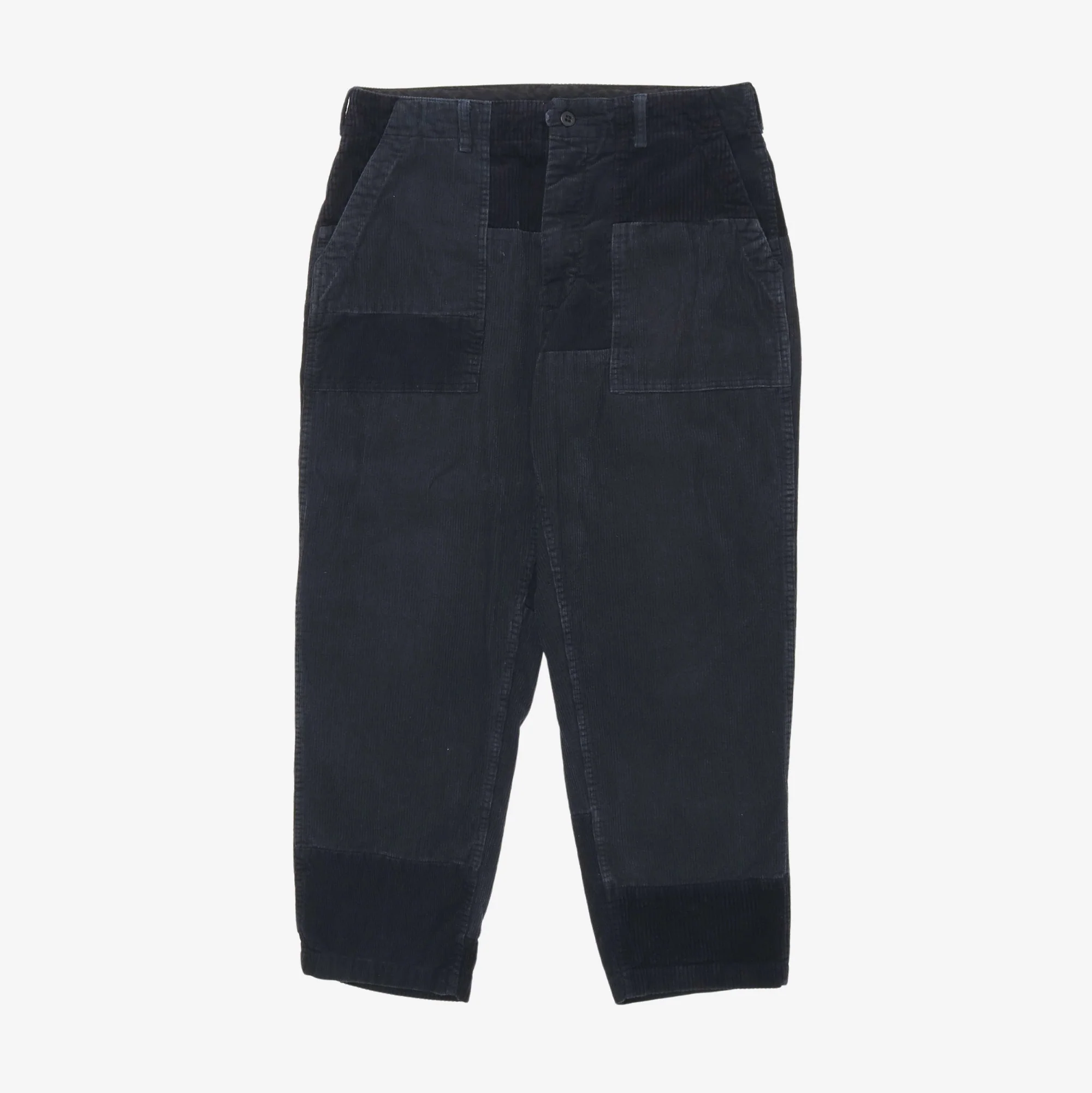 Corduroy Patchwork Pants (34W X 27.5L)