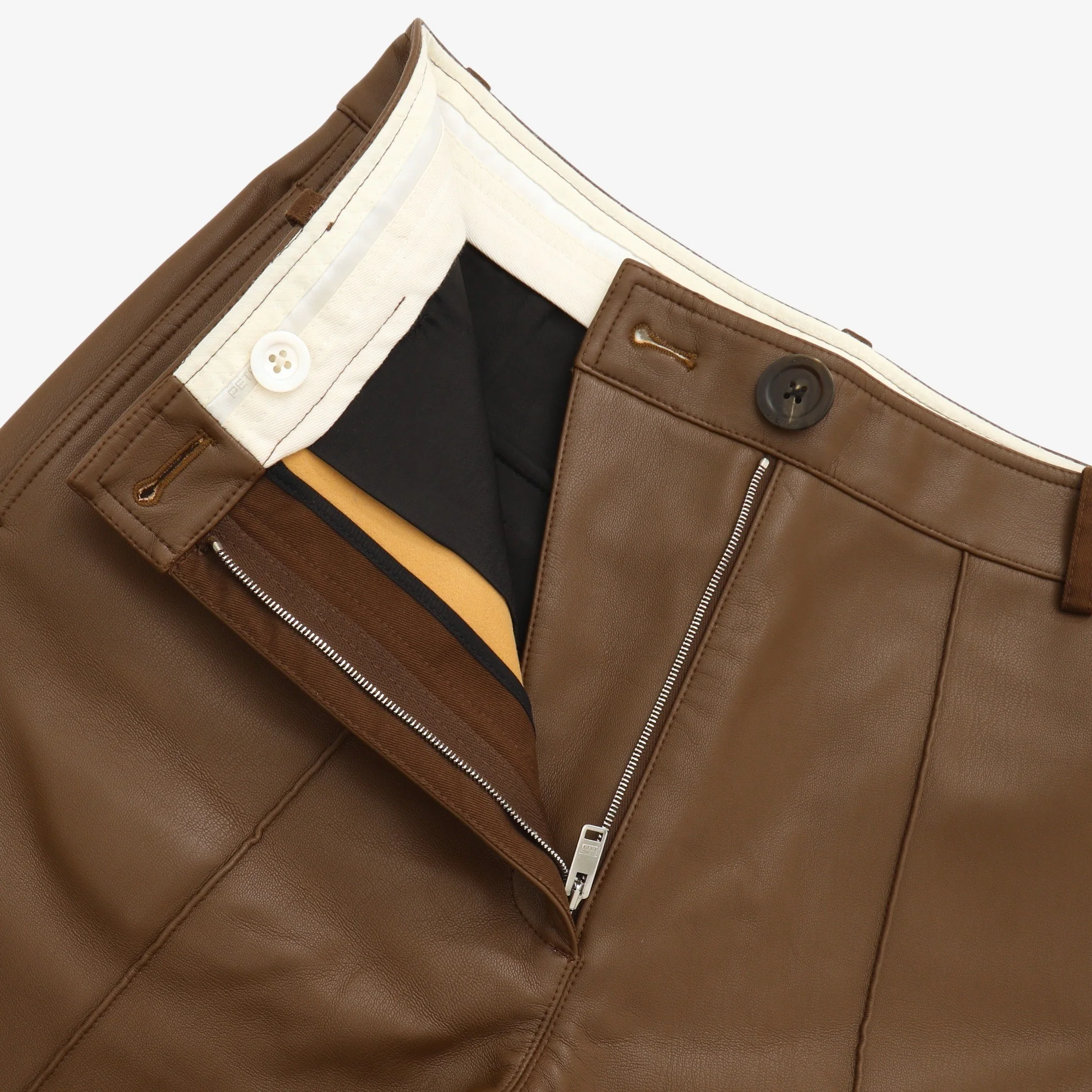 Faux Leather Shorts - Image 3