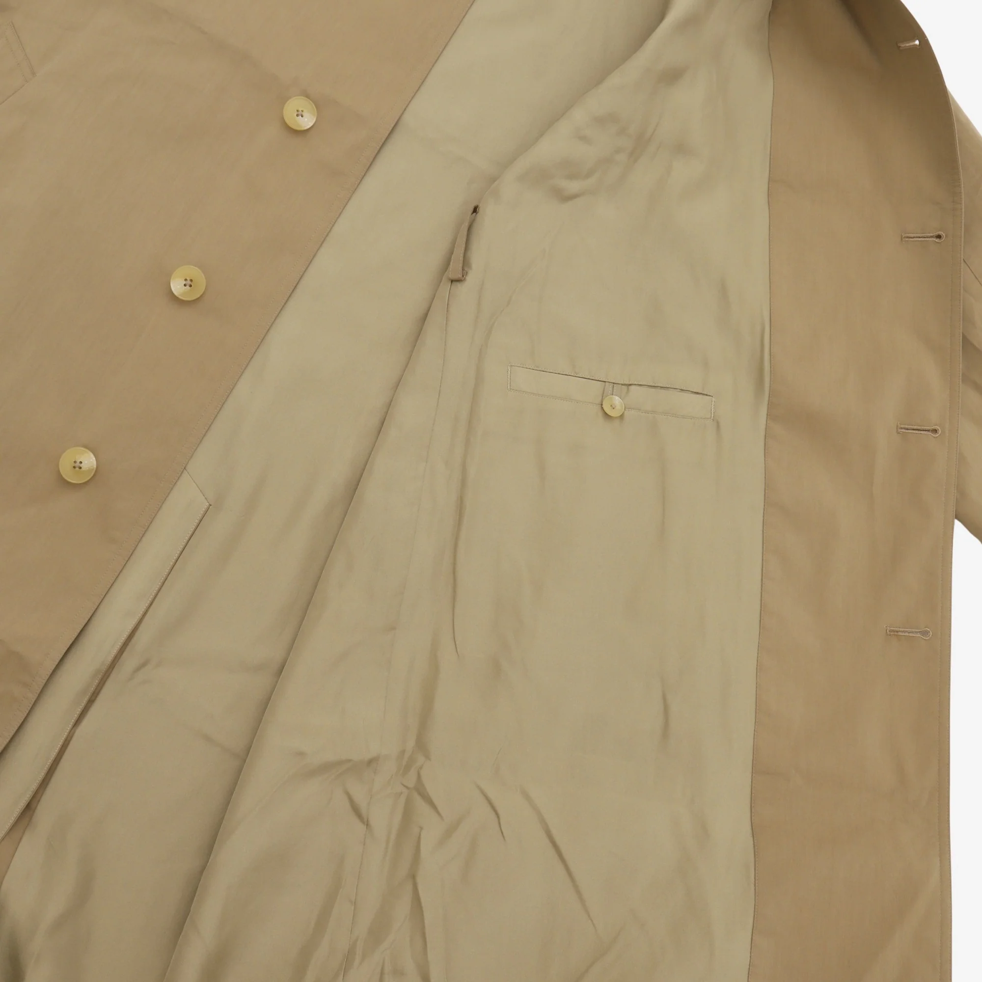 Finx Chambray Soutien Collar Coat - Image 4