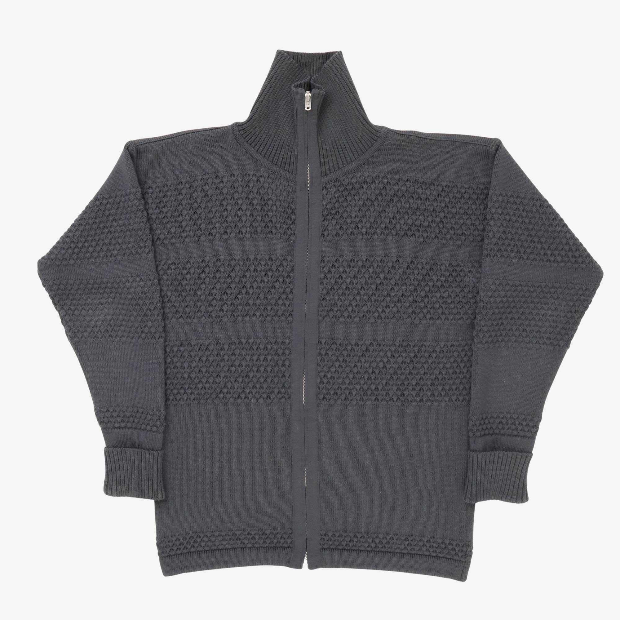 Fisherman Full Zip Sweater