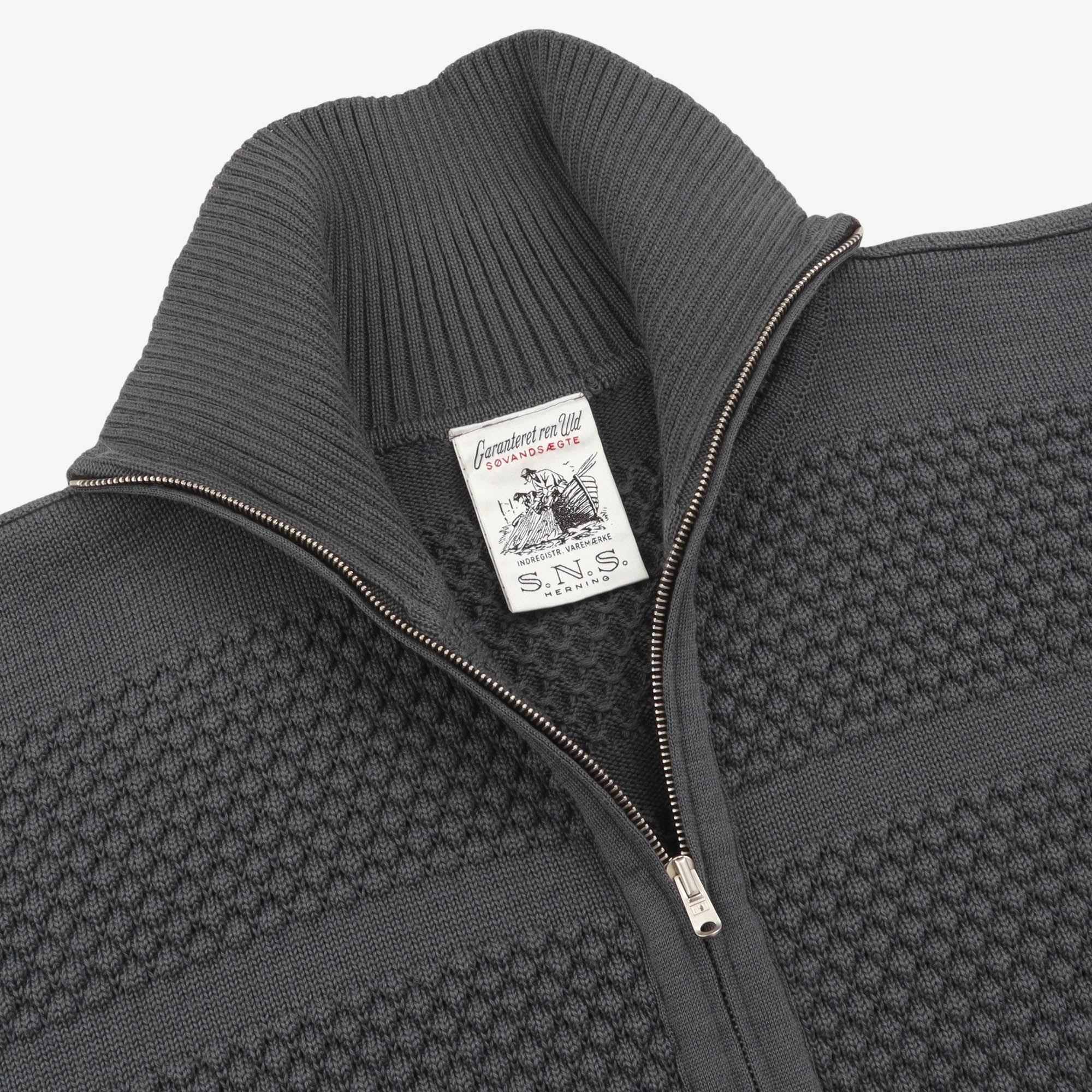 Fisherman Full Zip Sweater - Image 3