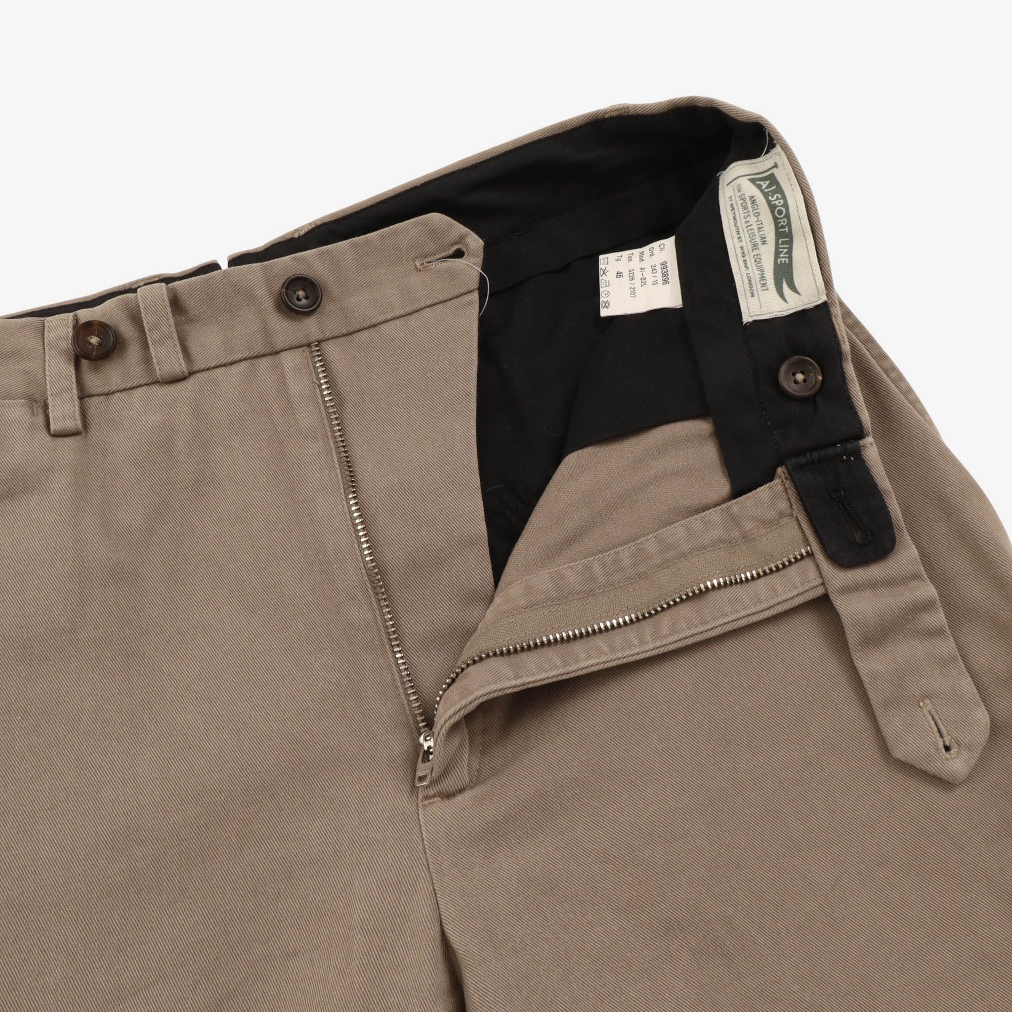 Cotton Twill Chinos (32W x 30L) - Image 3
