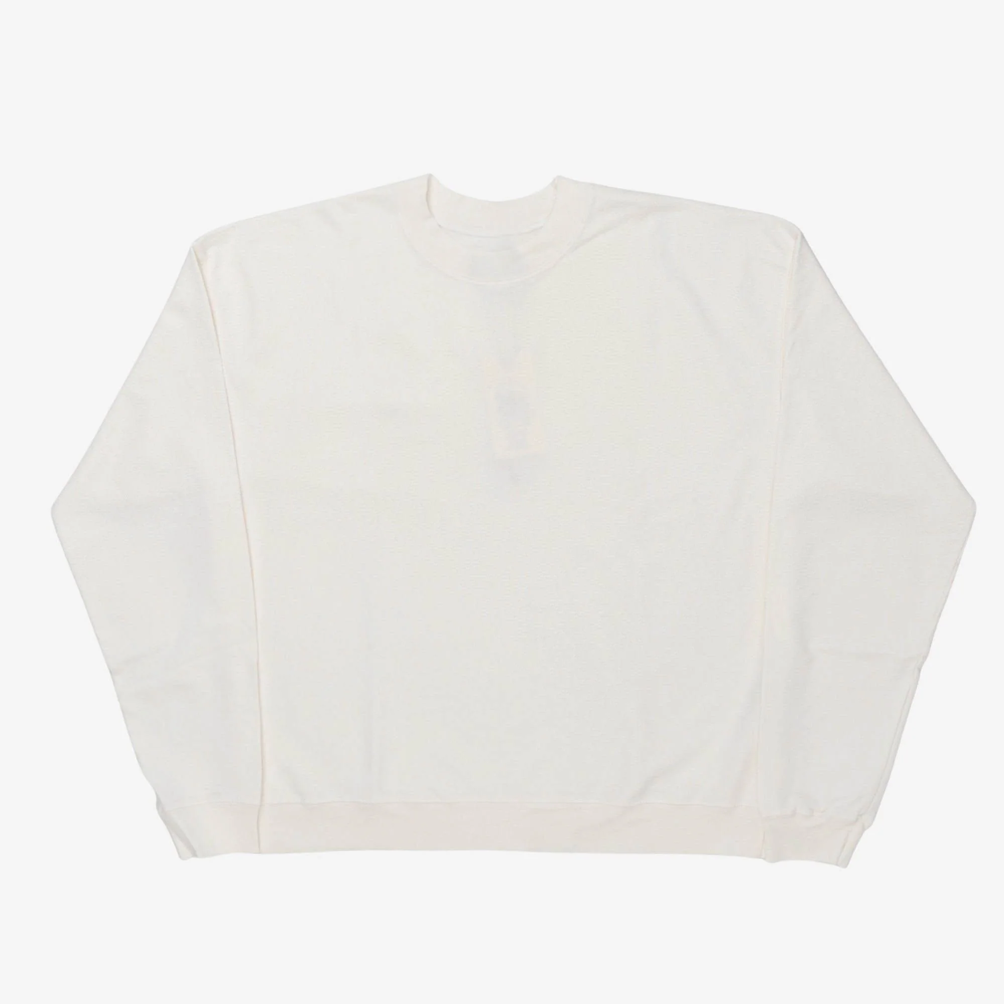 French Terry Cropped Sweatshirt