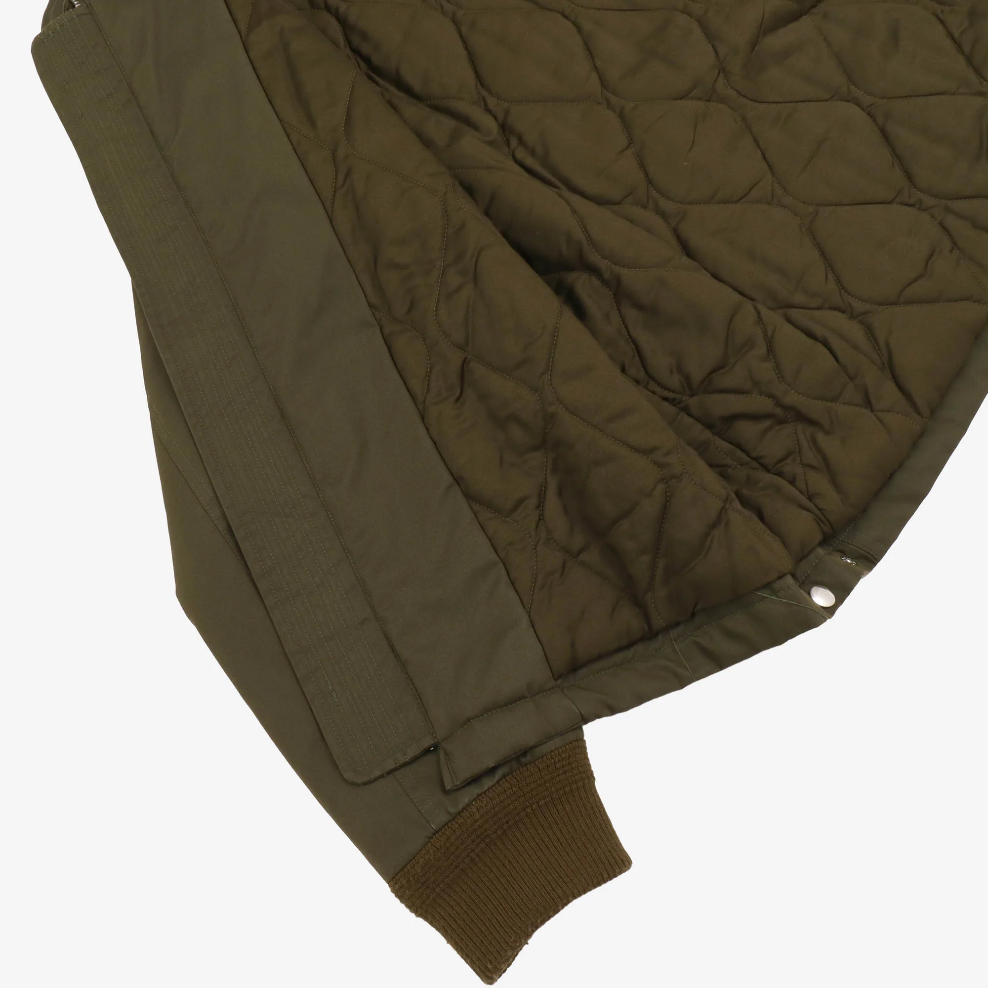 Fur Collar Hunting Bomber Jacket - Image 4