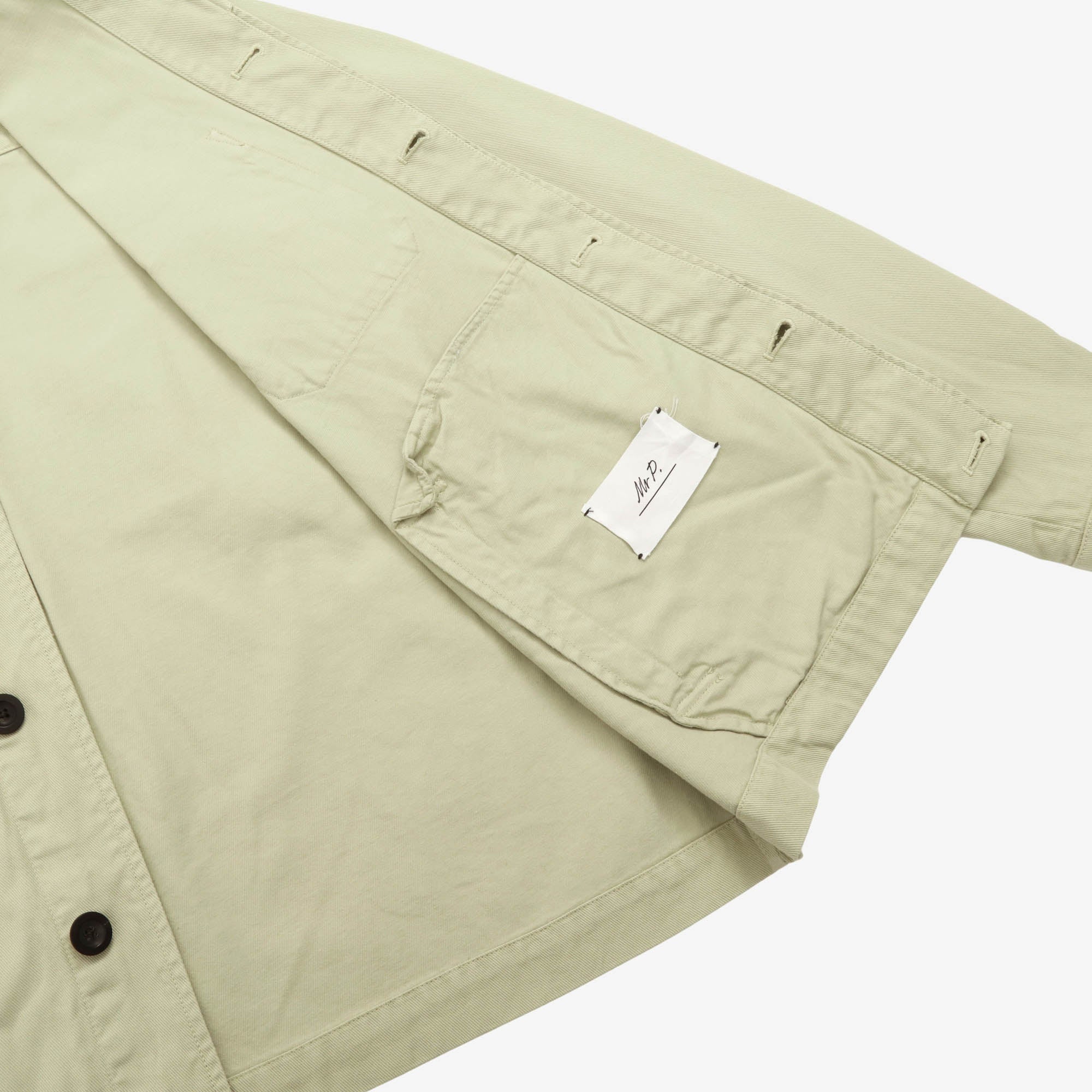 Garment Dyed Overshirt - Image 4