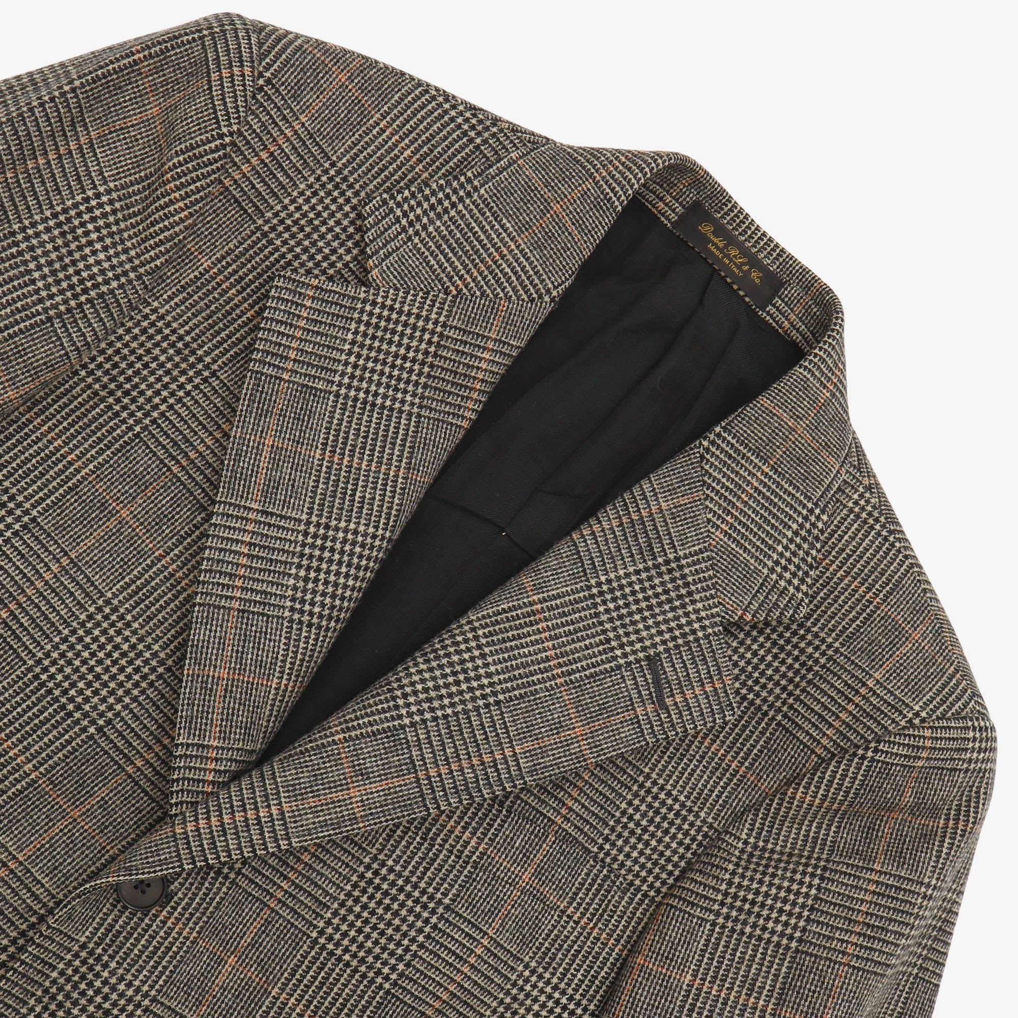 Glen Plaid Wool Blazer - Image 3