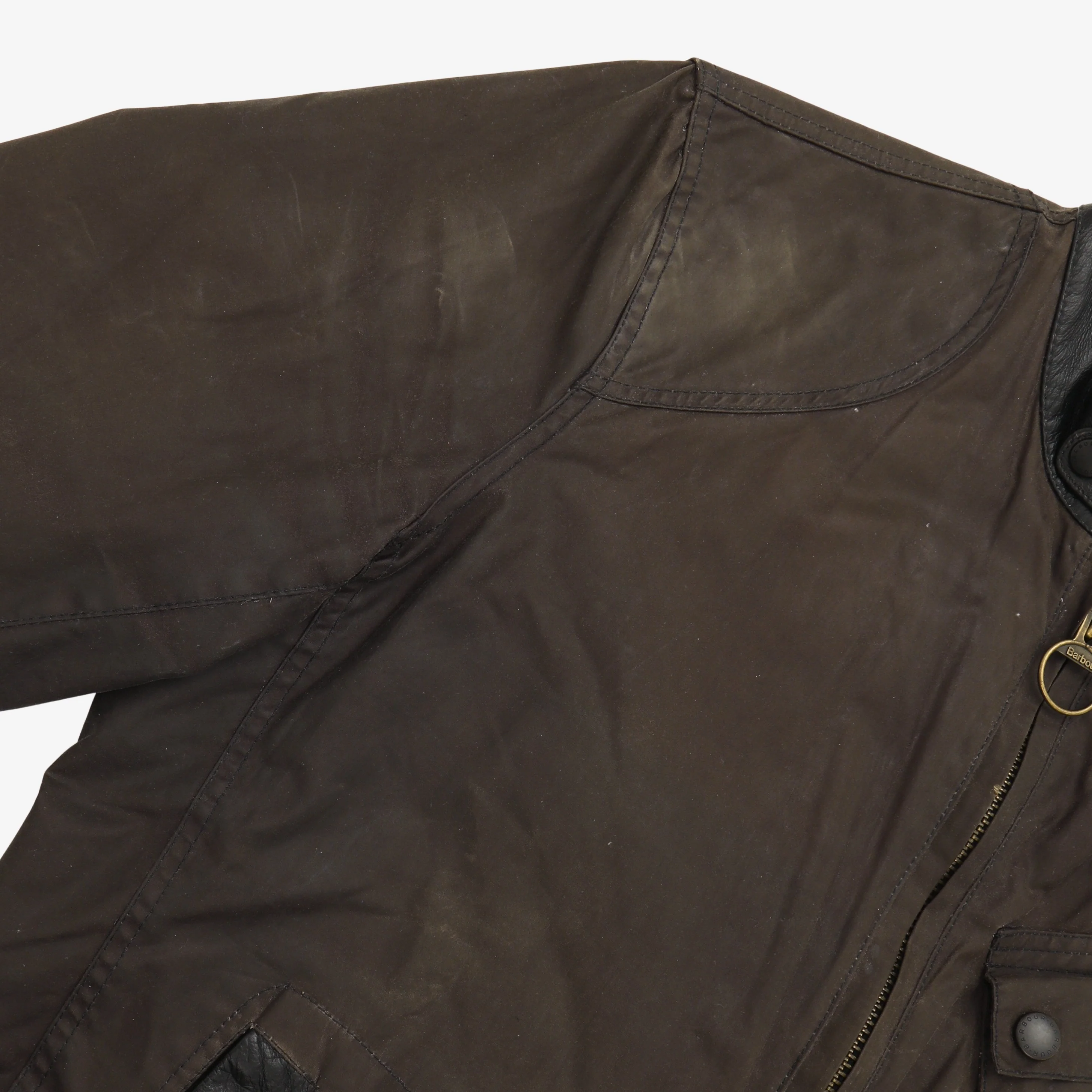 Greenham Steve McQueen Motorcycle Wax Jacket - Image 6
