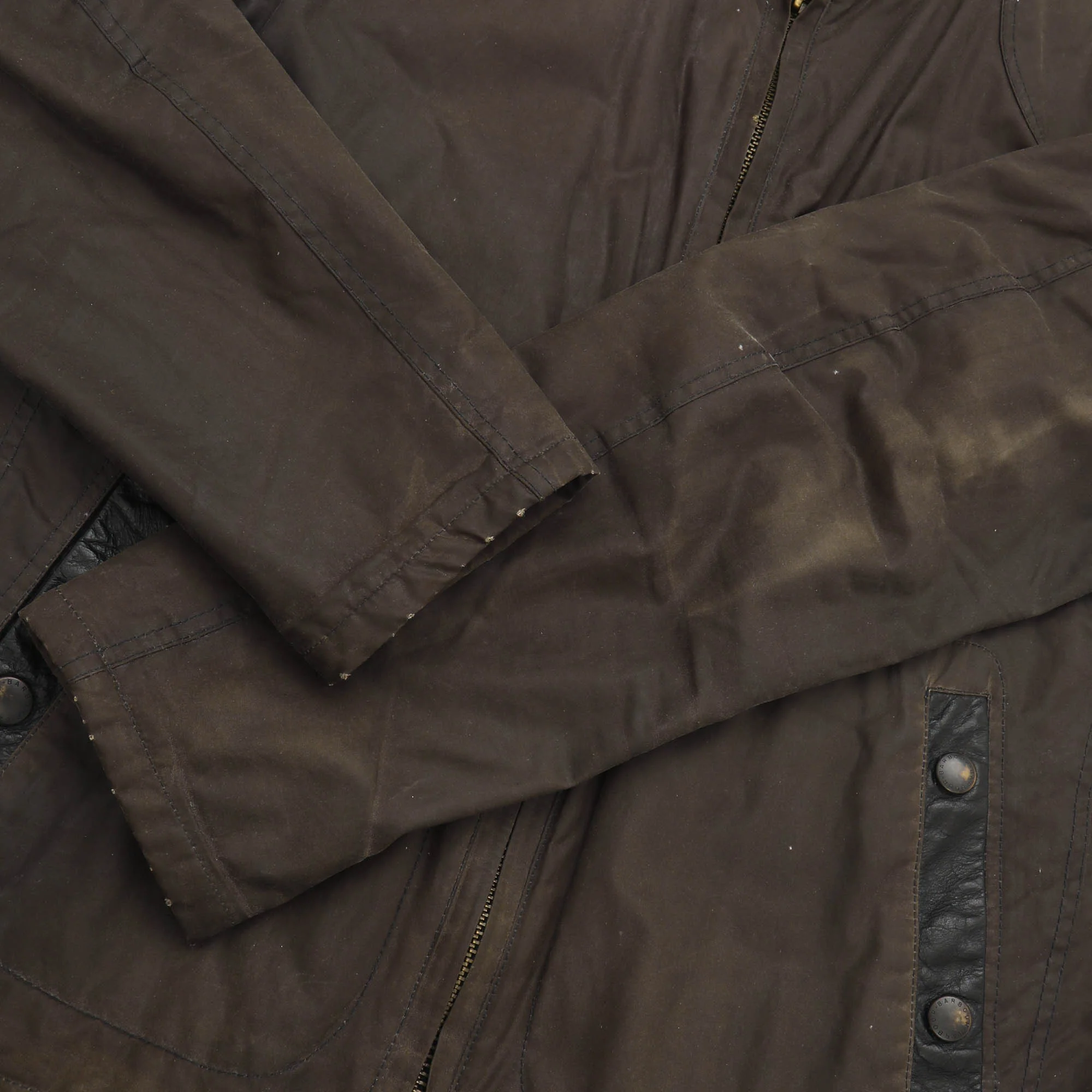 Greenham Steve McQueen Motorcycle Wax Jacket - Image 7