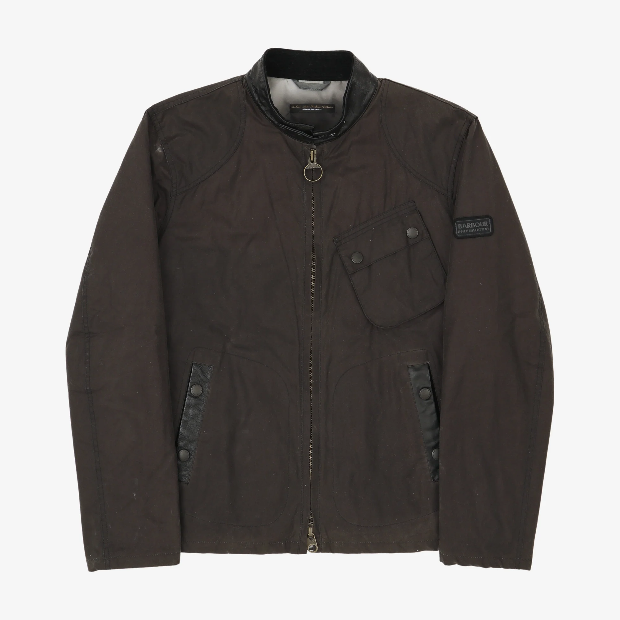 Greenham Steve McQueen Motorcycle Wax Jacket