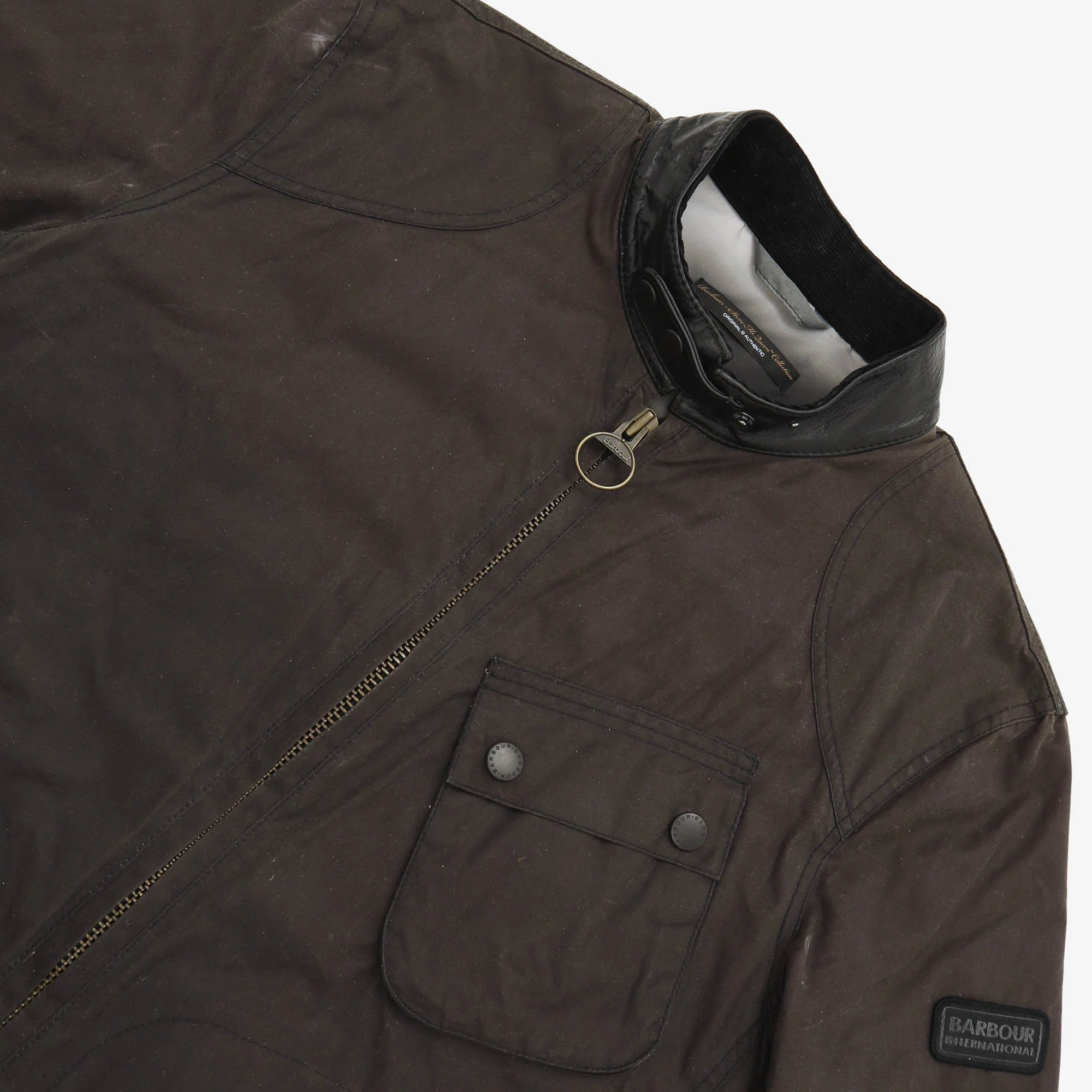 Greenham Steve McQueen Motorcycle Wax Jacket - Image 3