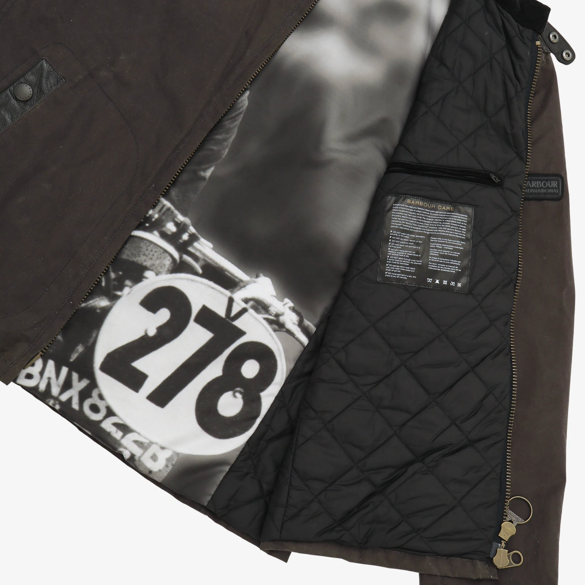 Greenham Steve McQueen Motorcycle Wax Jacket - Image 4