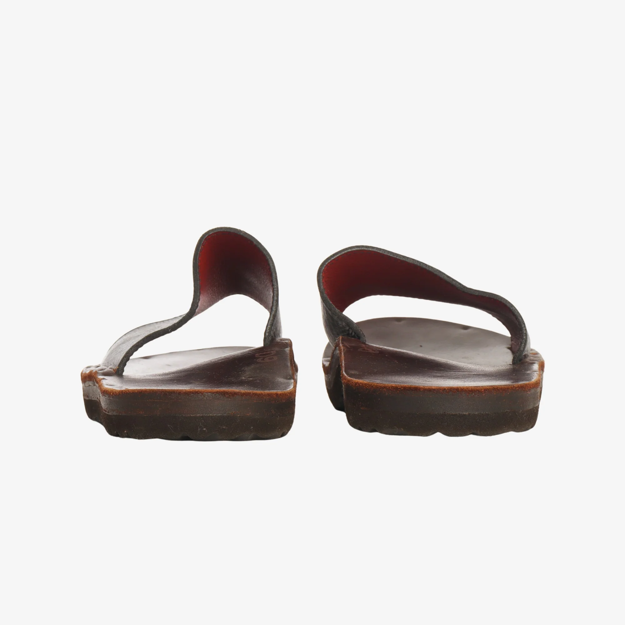 Handmade Leather Sliders - Image 3