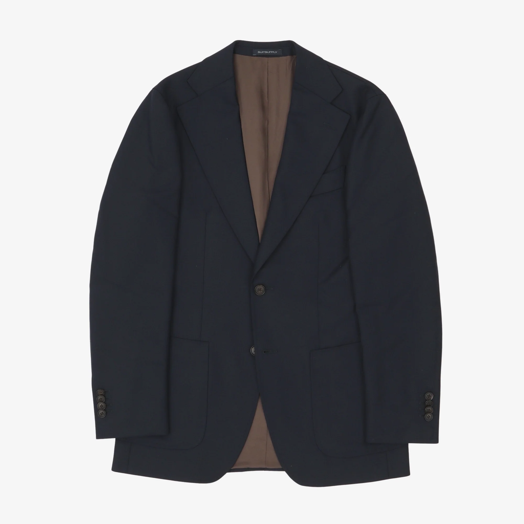 Havana Patch Wide Lapel Blazer