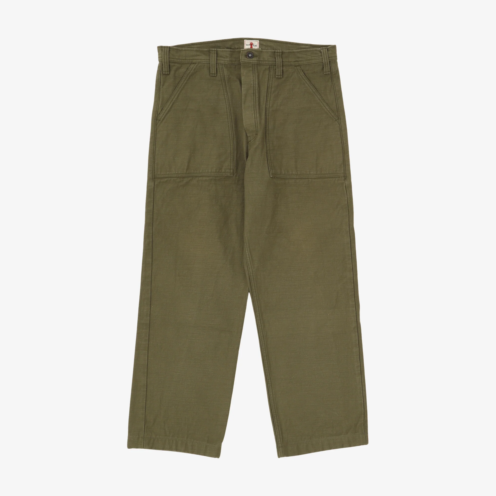 Heavy Back Satin Baker Pants (36W X 28.5L)