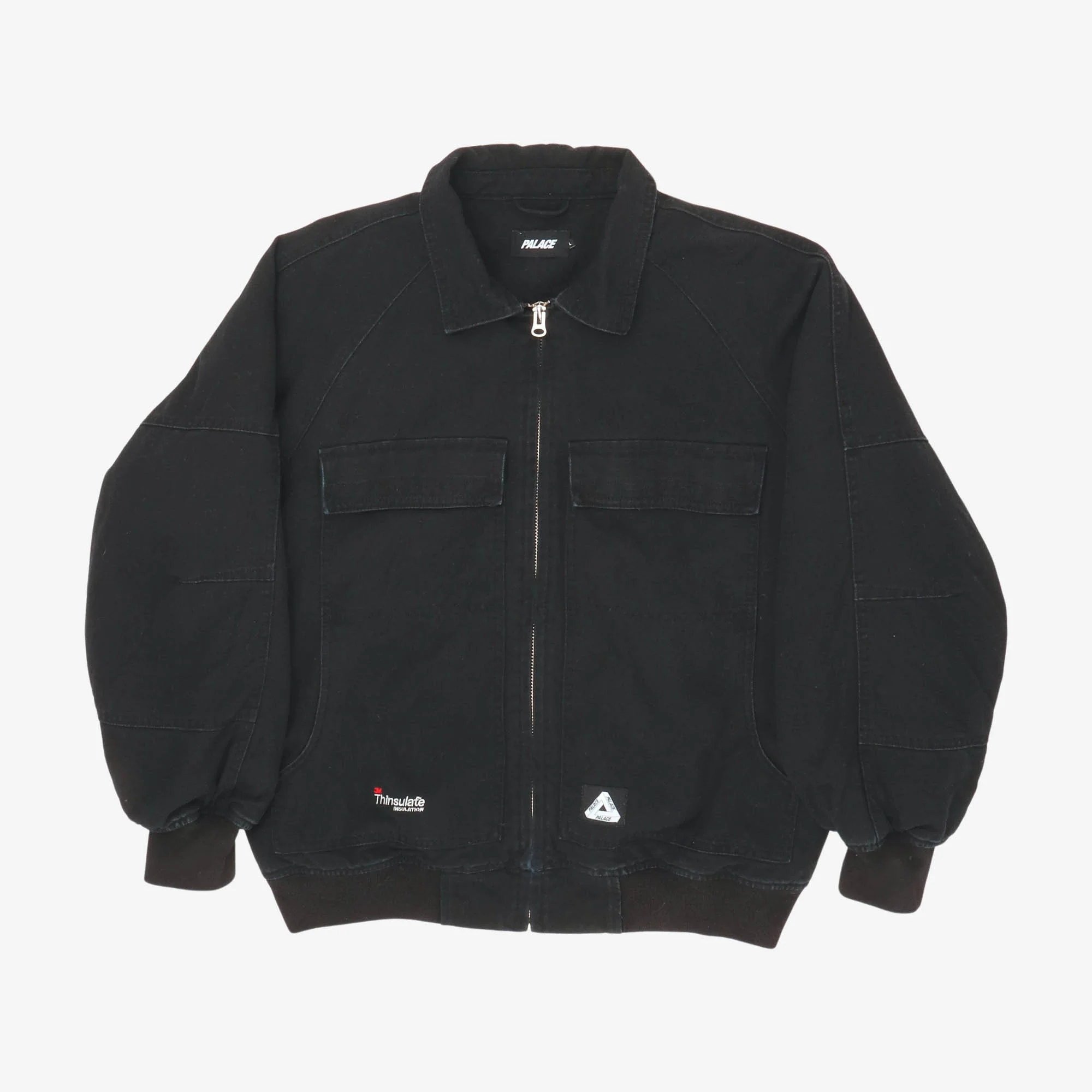 Heavy Canvas Bomber Jacket