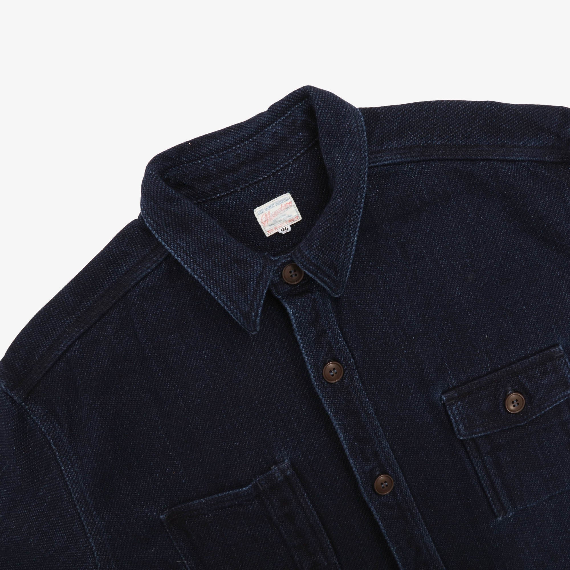 Heavy Indigo Dobby Shirt - Image 3