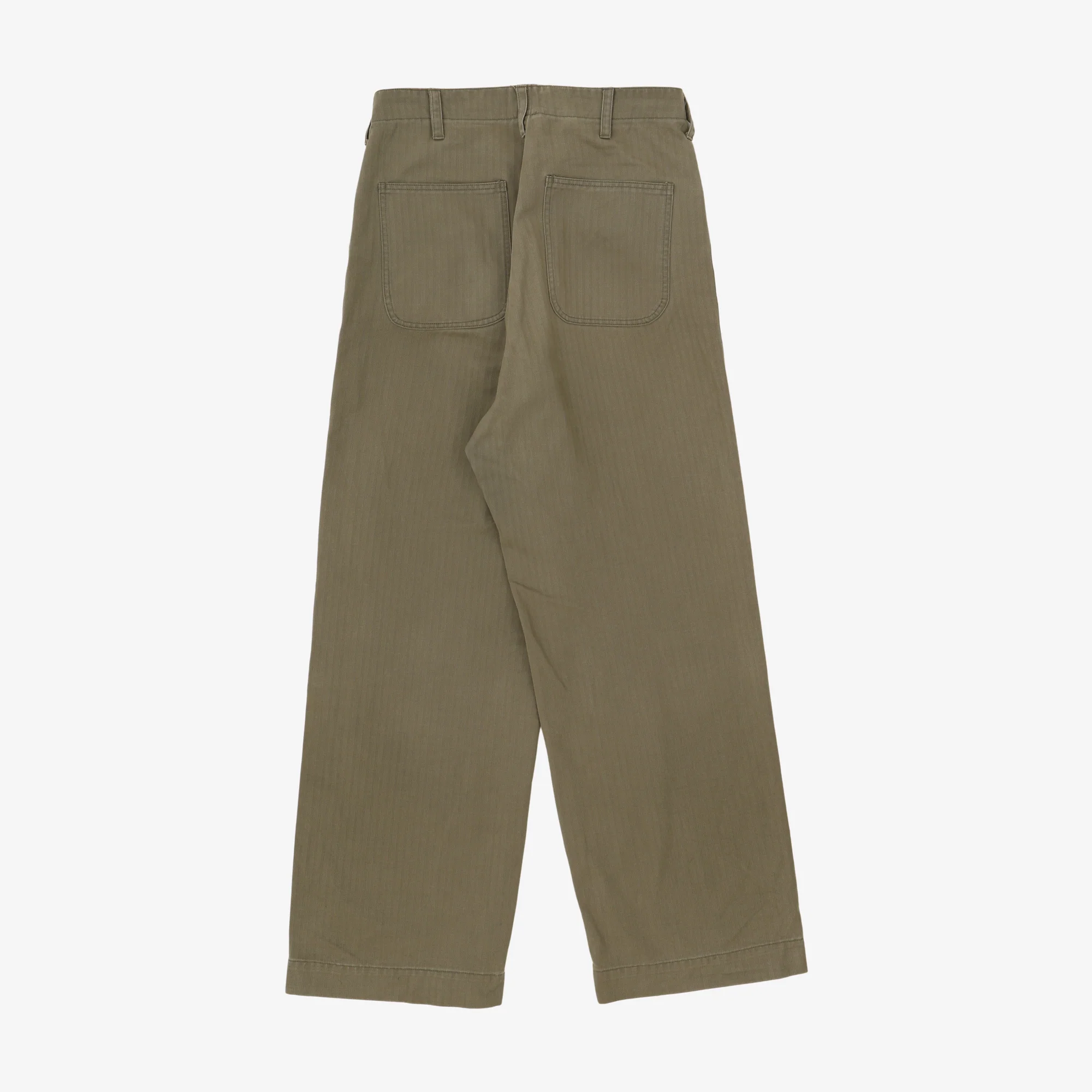 Herringbone Fatigue Chino Pants (31W X 28.5L) - Image 2