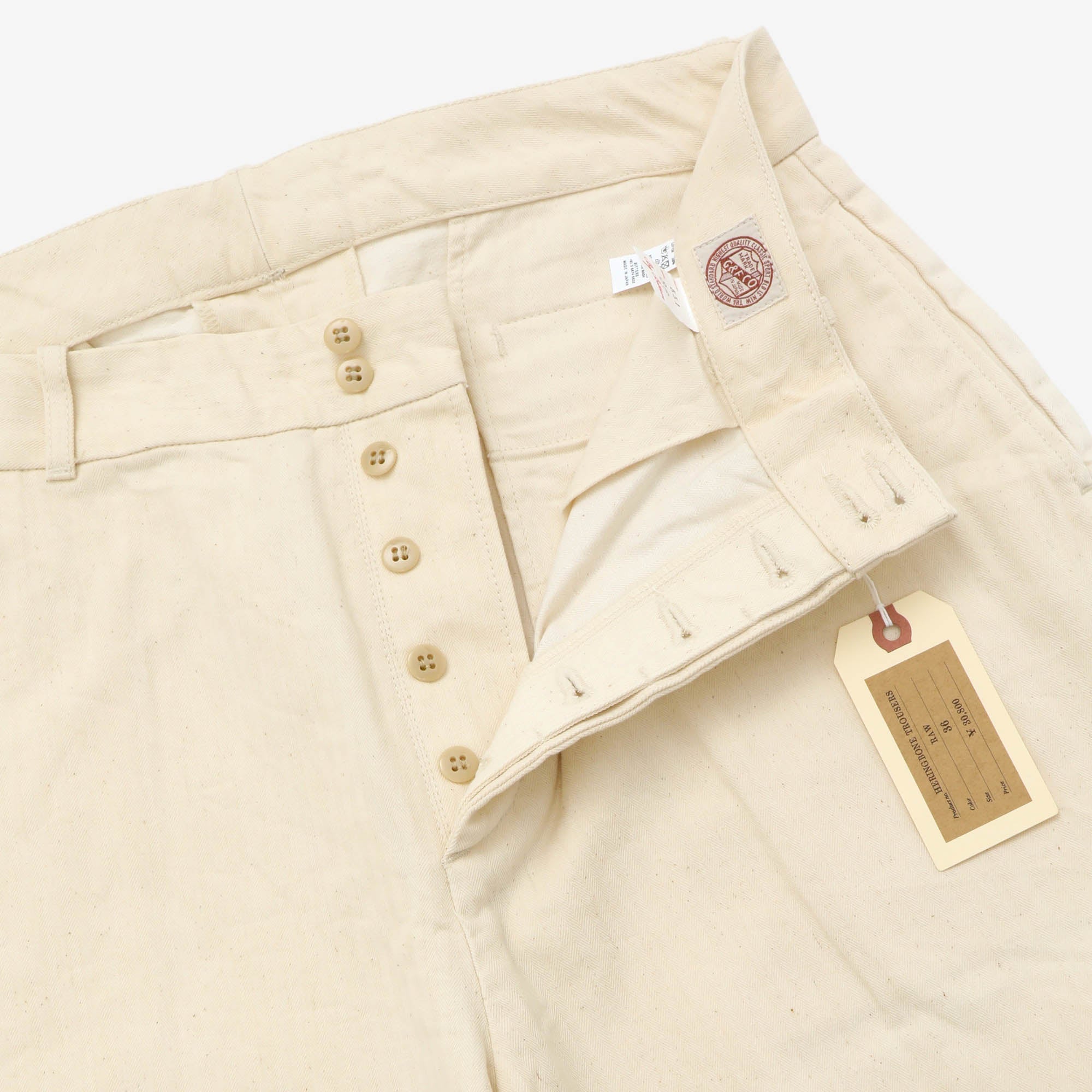 Herringbone Trousers (34W X 32L) - Image 3