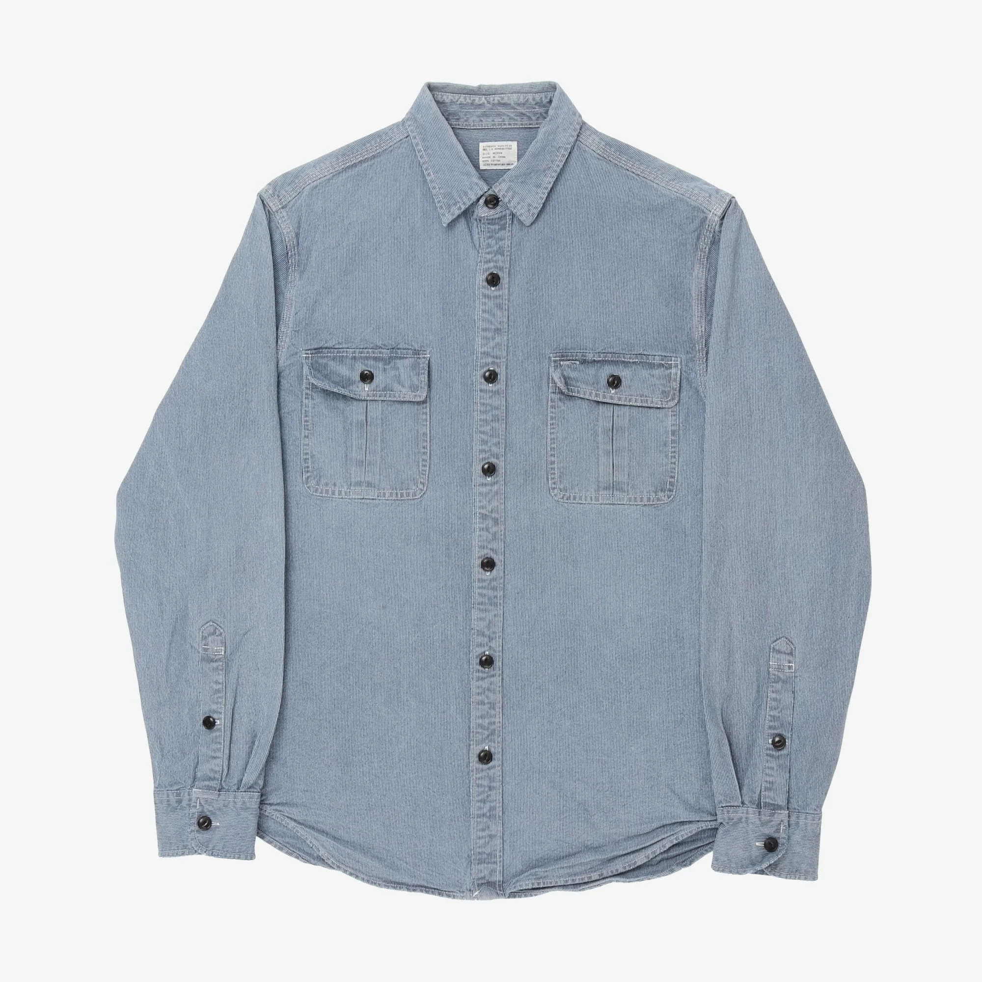 Hickory Striped Work Shirt