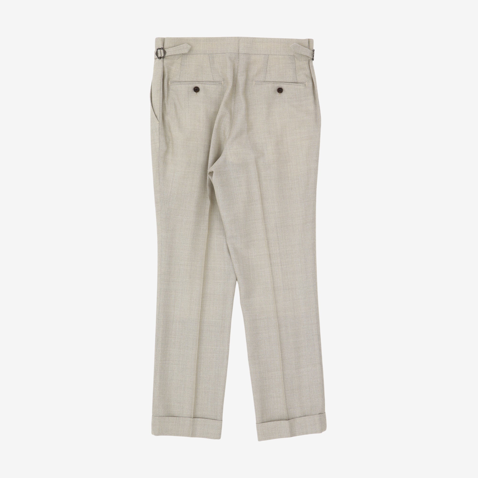 High Rise Hopsack Trousers (34W X 29L) - Image 2