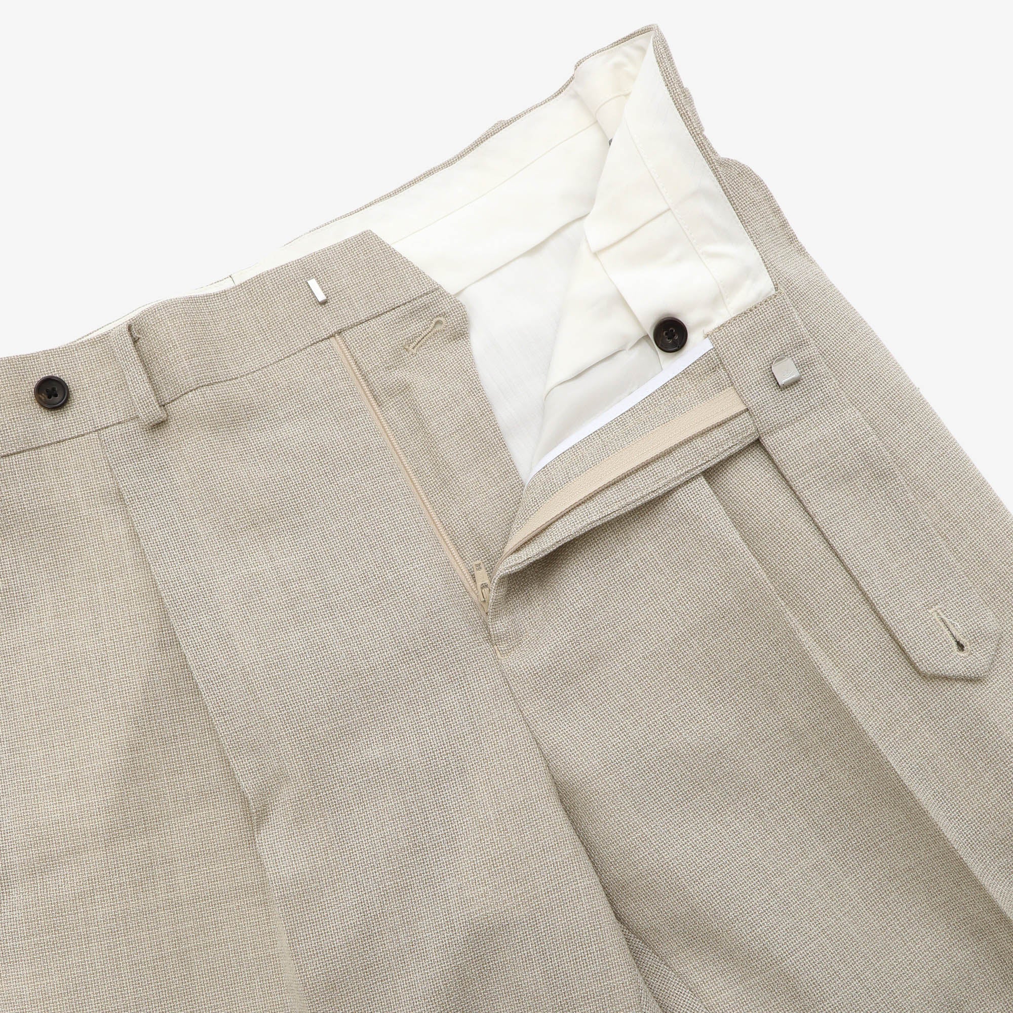 High Rise Hopsack Trousers (34W X 29L) - Image 3