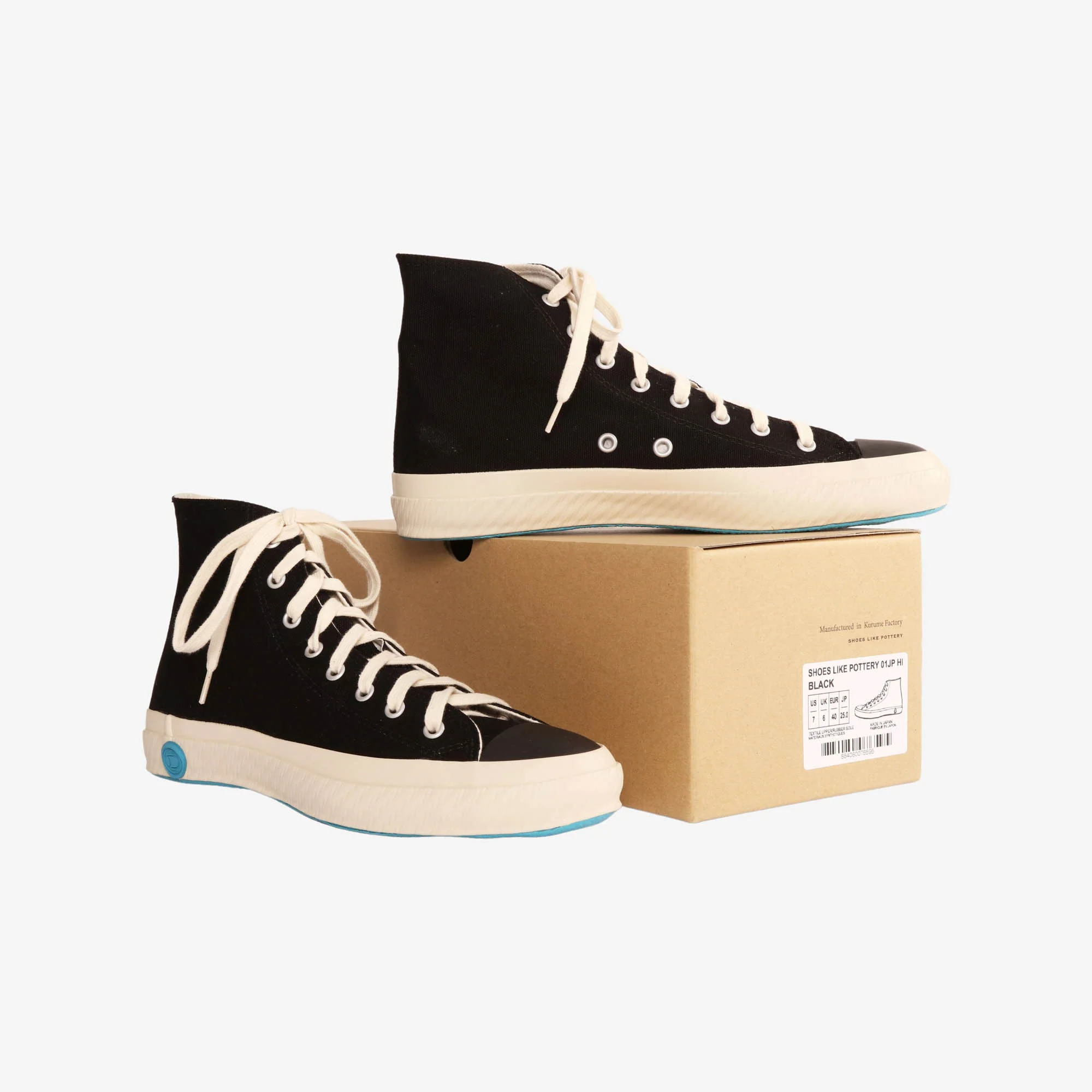 High Top Canvas Sneakers - Image 2