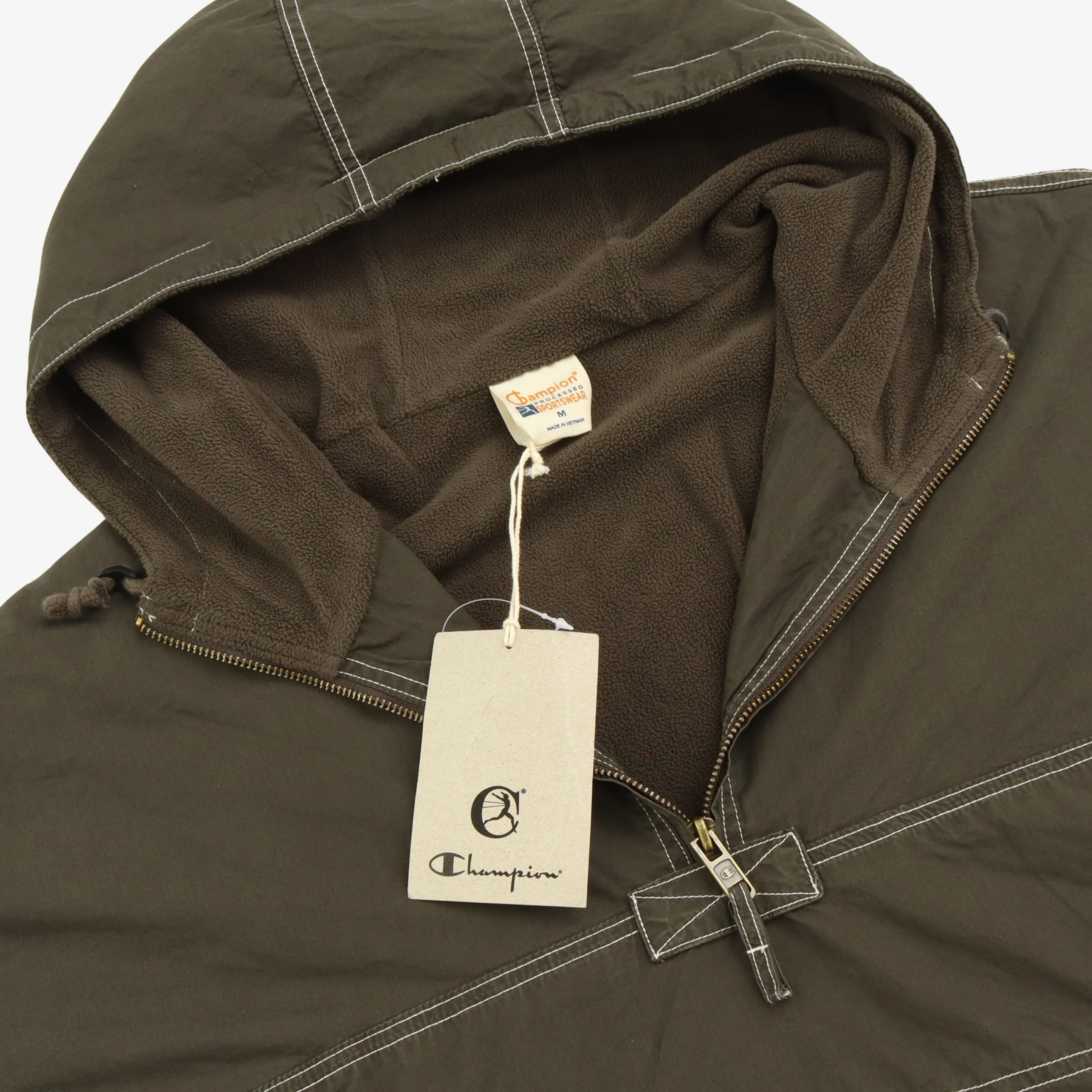 Hooded Quarter Zip Jacket - Image 5