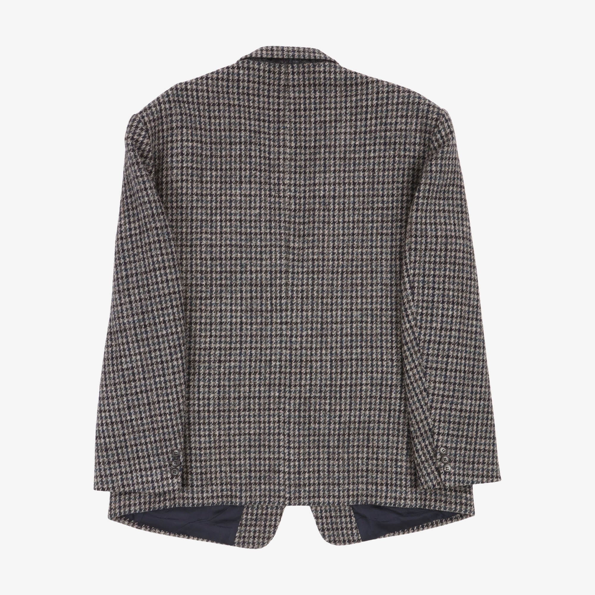 Houndstooth Wool Blazer - Image 2