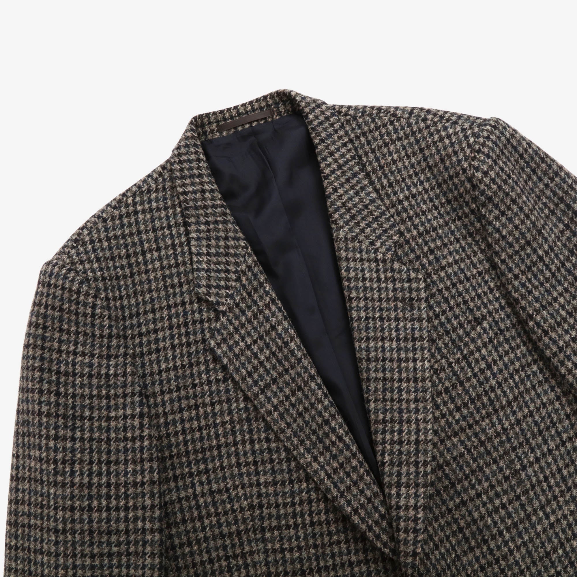 Houndstooth Wool Blazer - Image 3