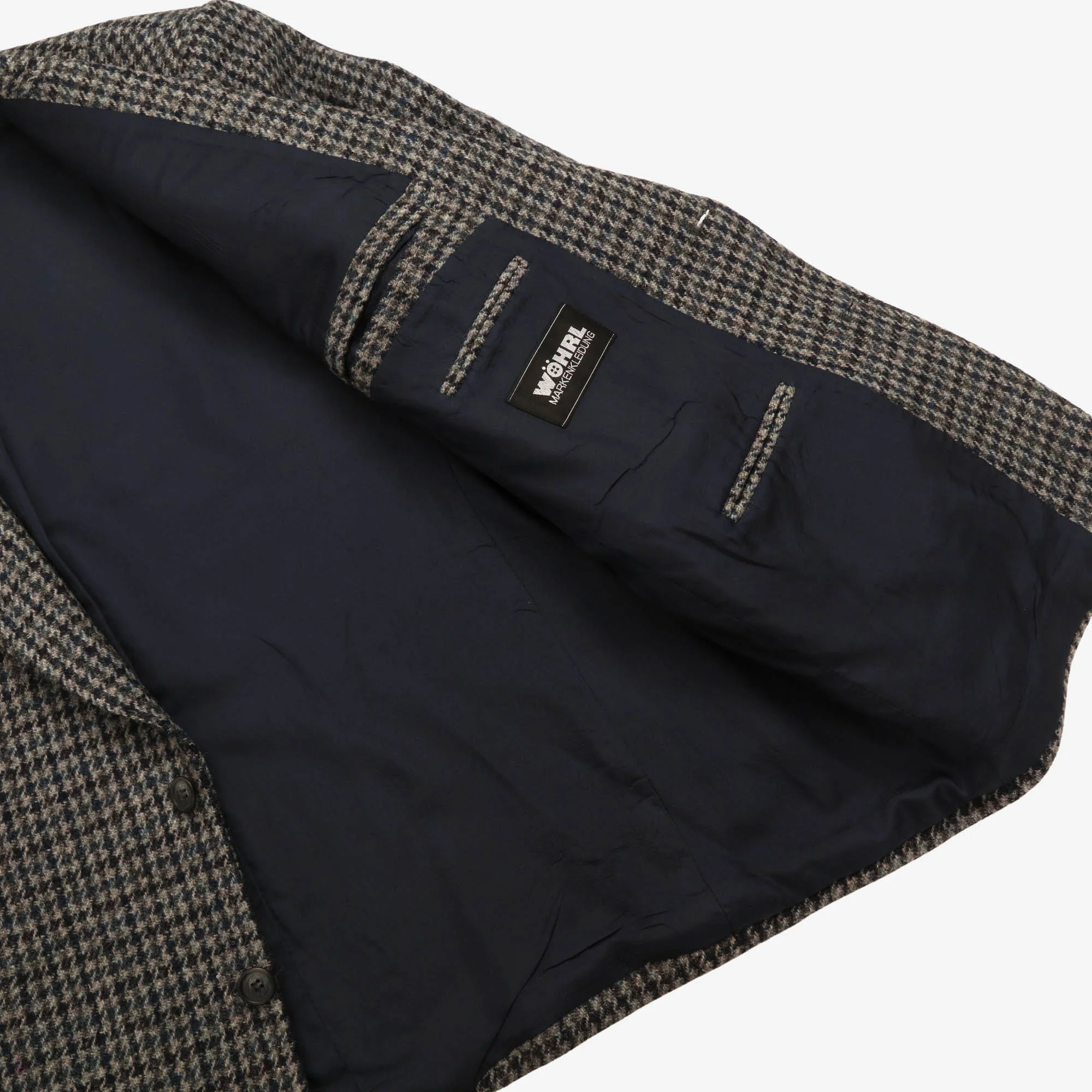 Houndstooth Wool Blazer - Image 4