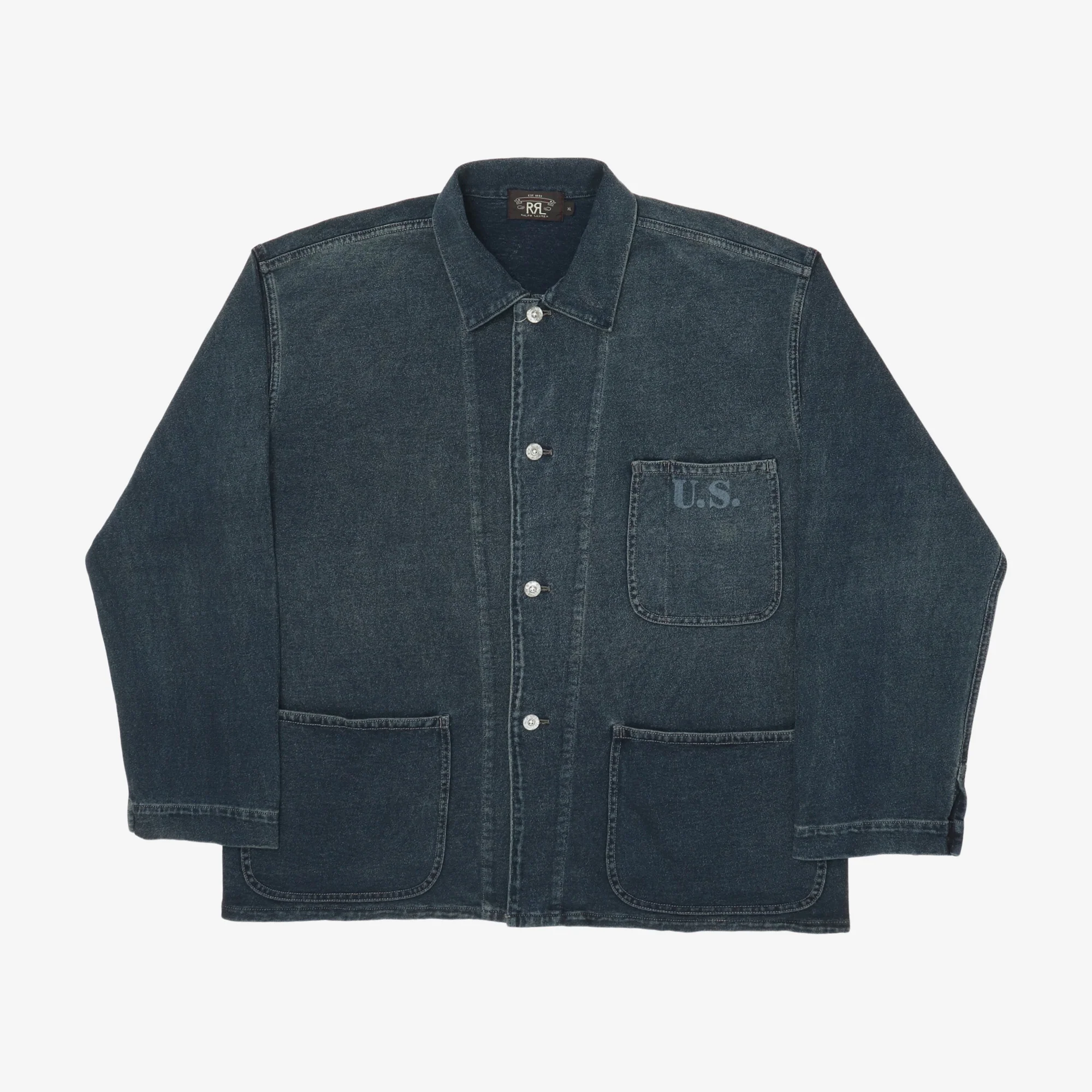 Indigo Jersey Jacket
