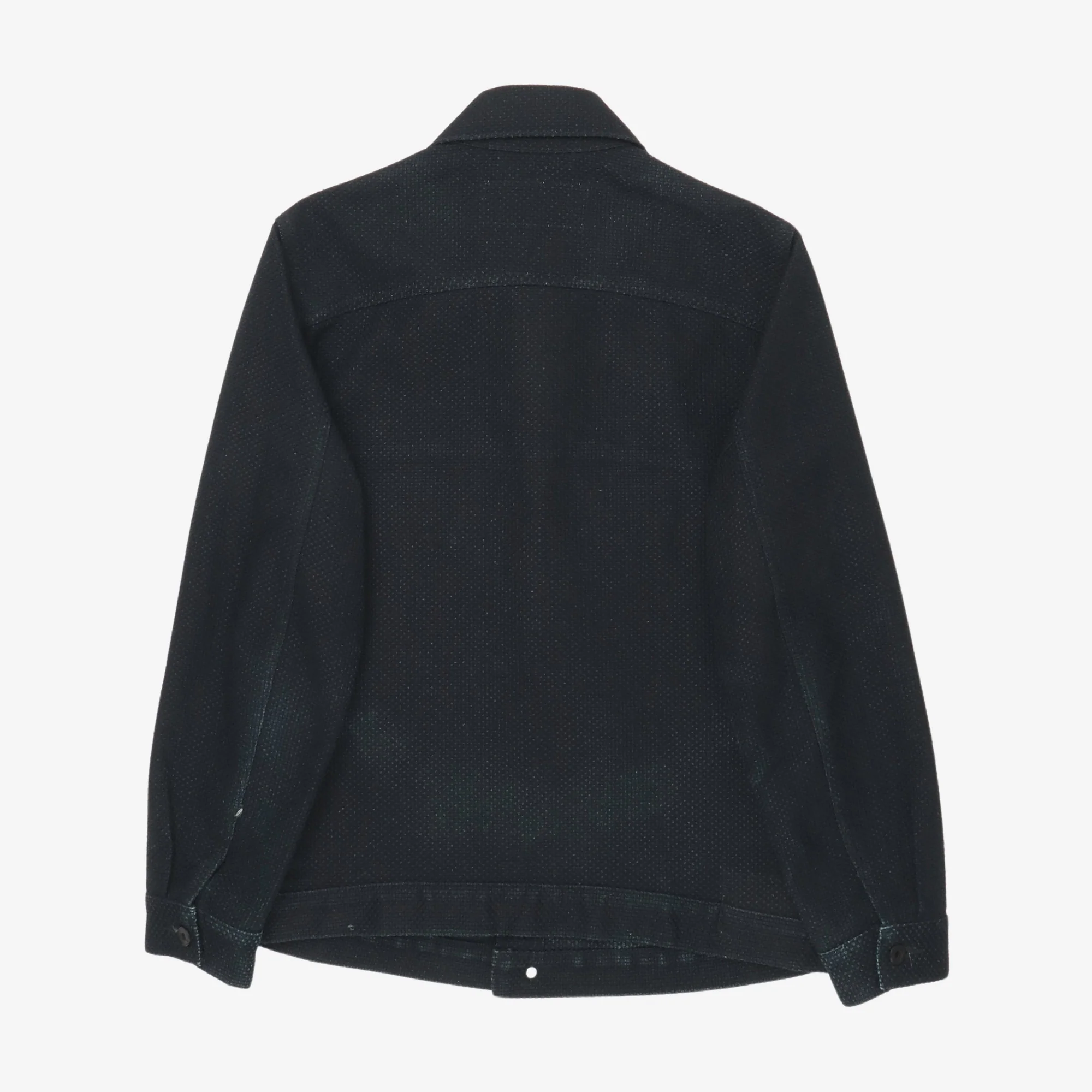 Indigo Sashiko Cruiser Jacket - Image 2