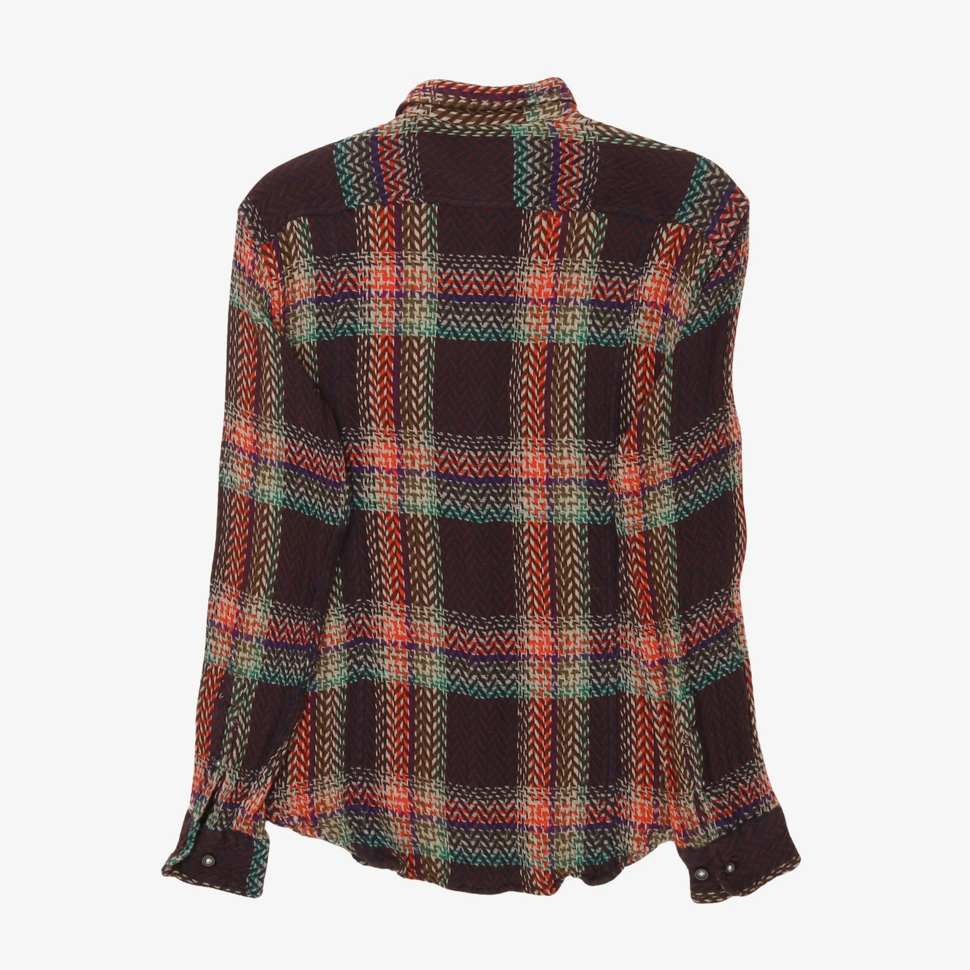 Jacquard Plaid Shirt - Image 2