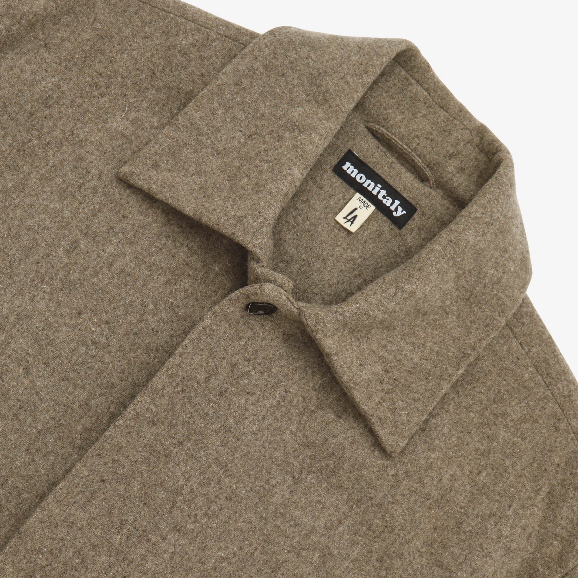 Jute Belted Wool Coat - Image 3