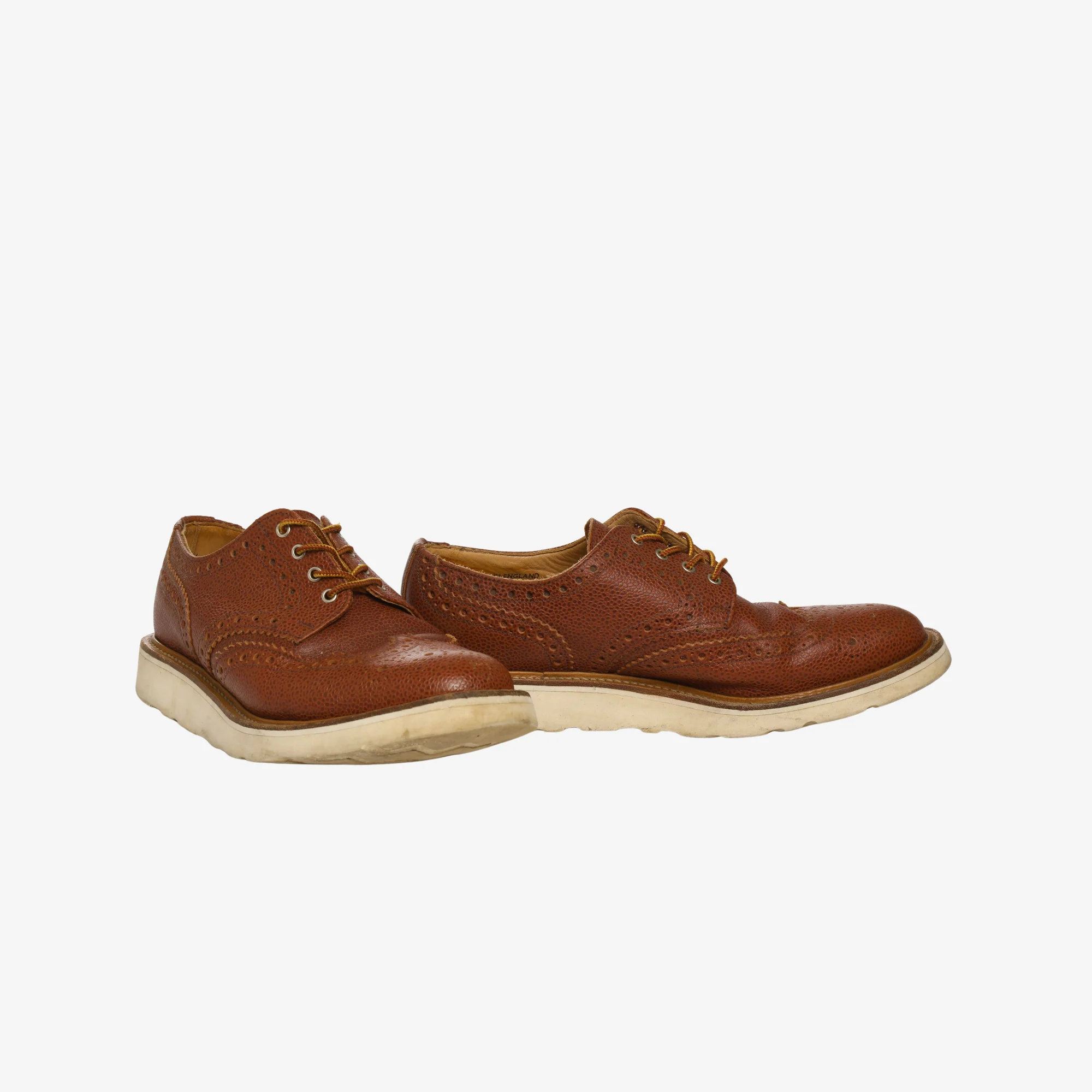 Leather Brogue Shoes - Image 2