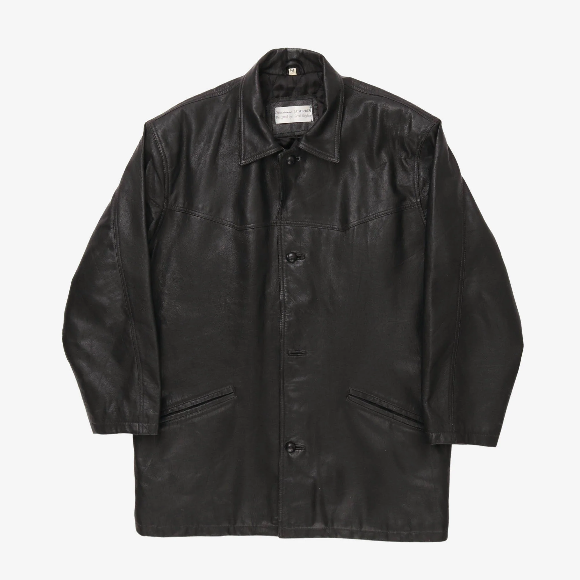 Leather Car Coat