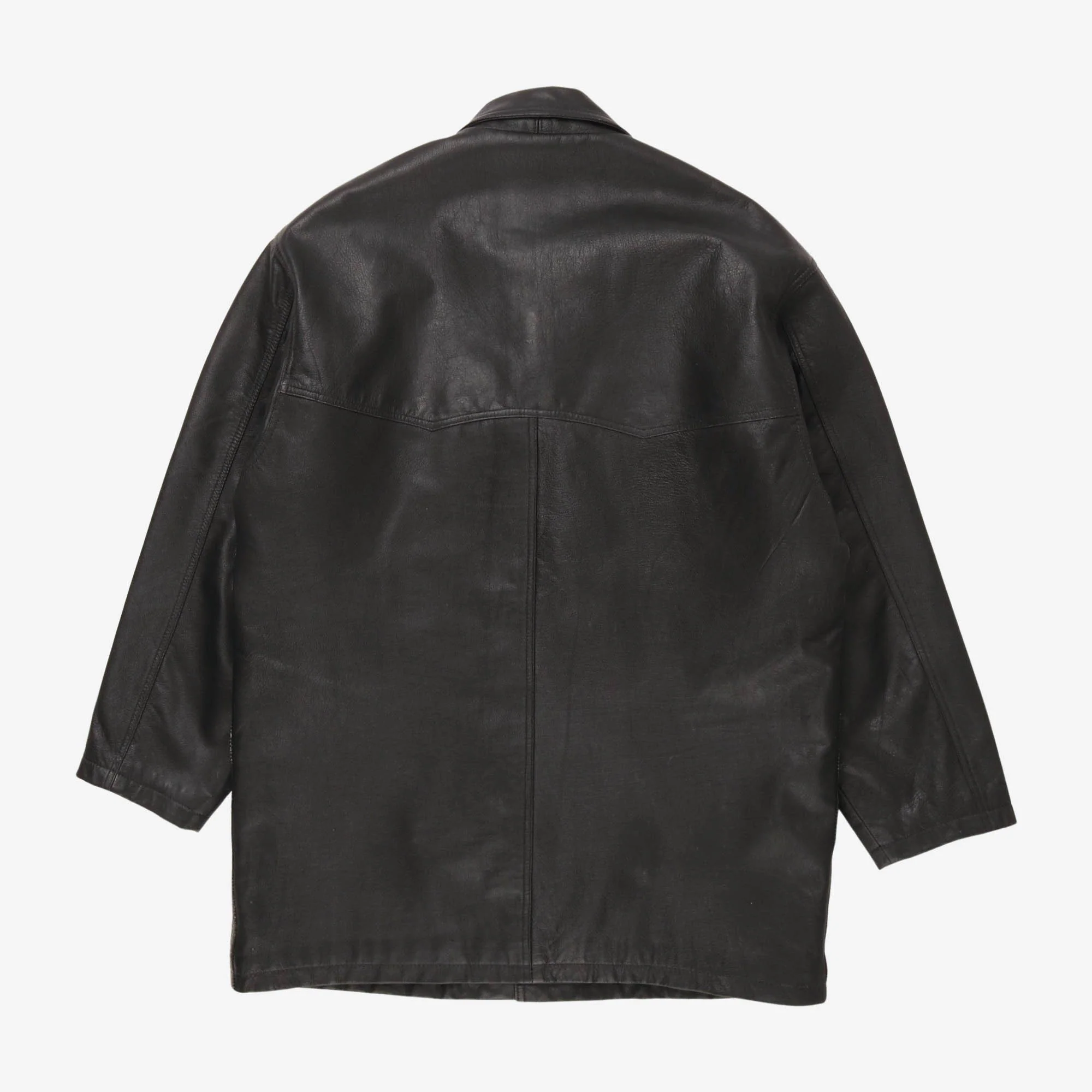 Leather Car Coat - Image 2