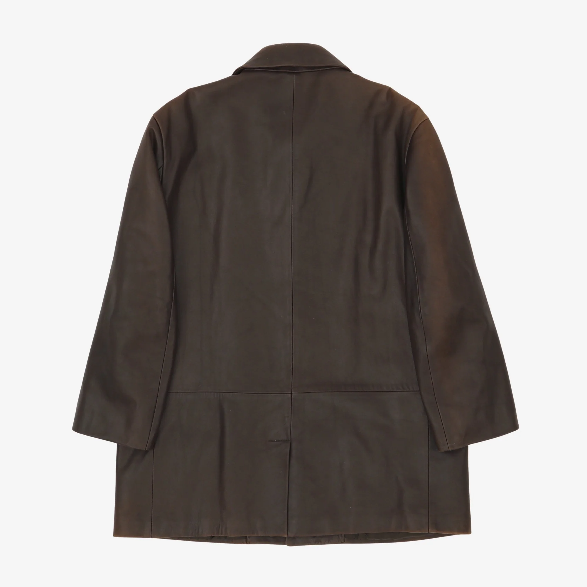 Leather Car Coat - Image 2