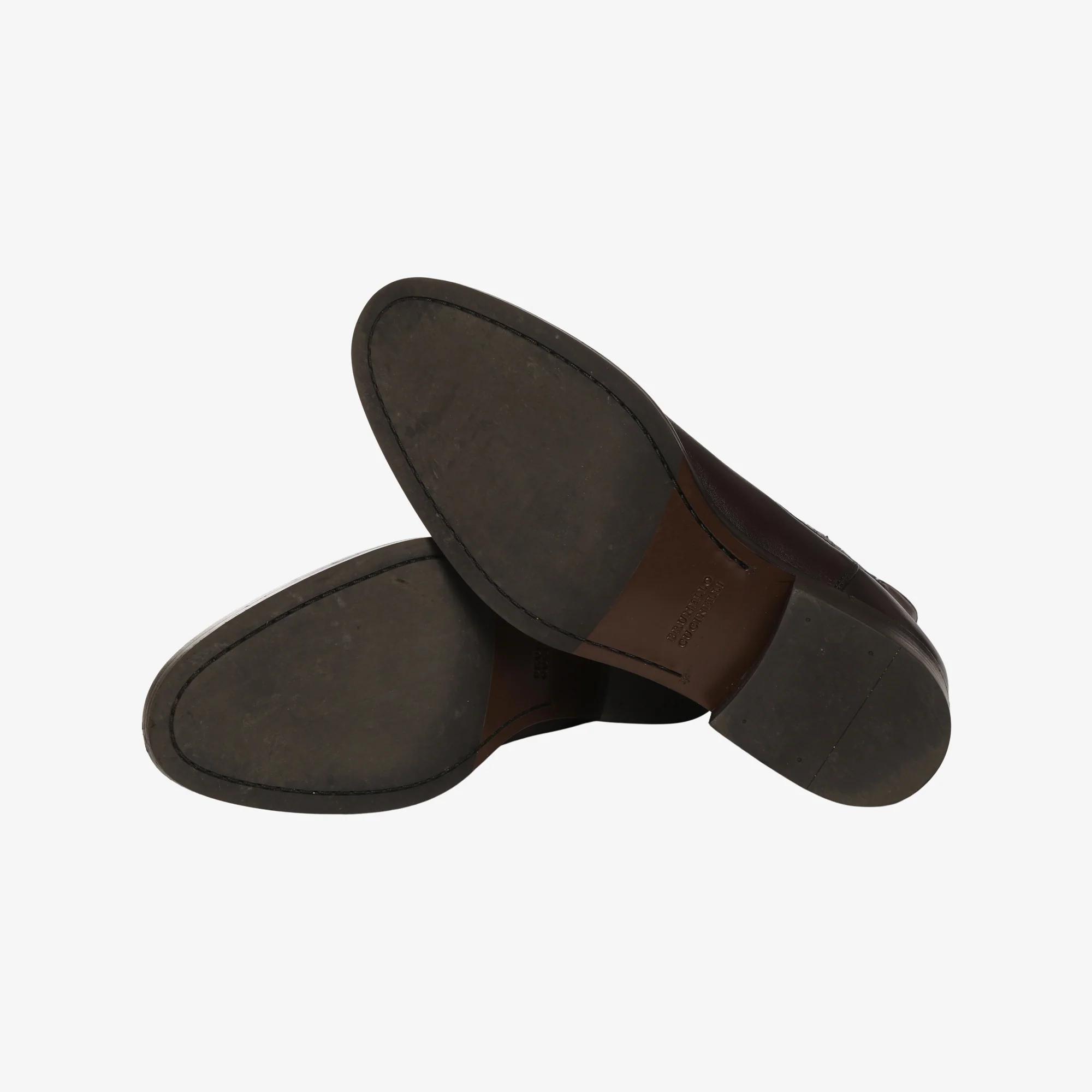 Burnished Leather Chelsea Boots - Image 4