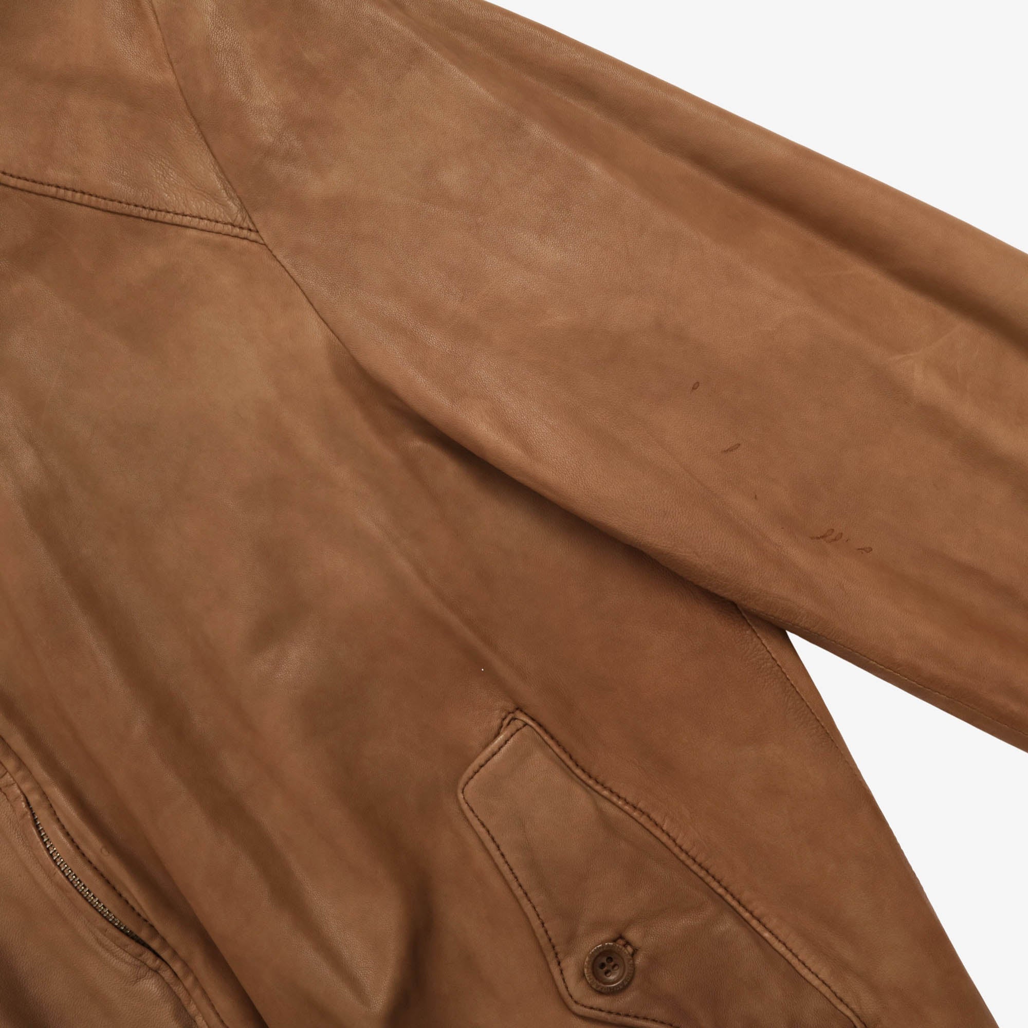 Leather Harrington - Image 5
