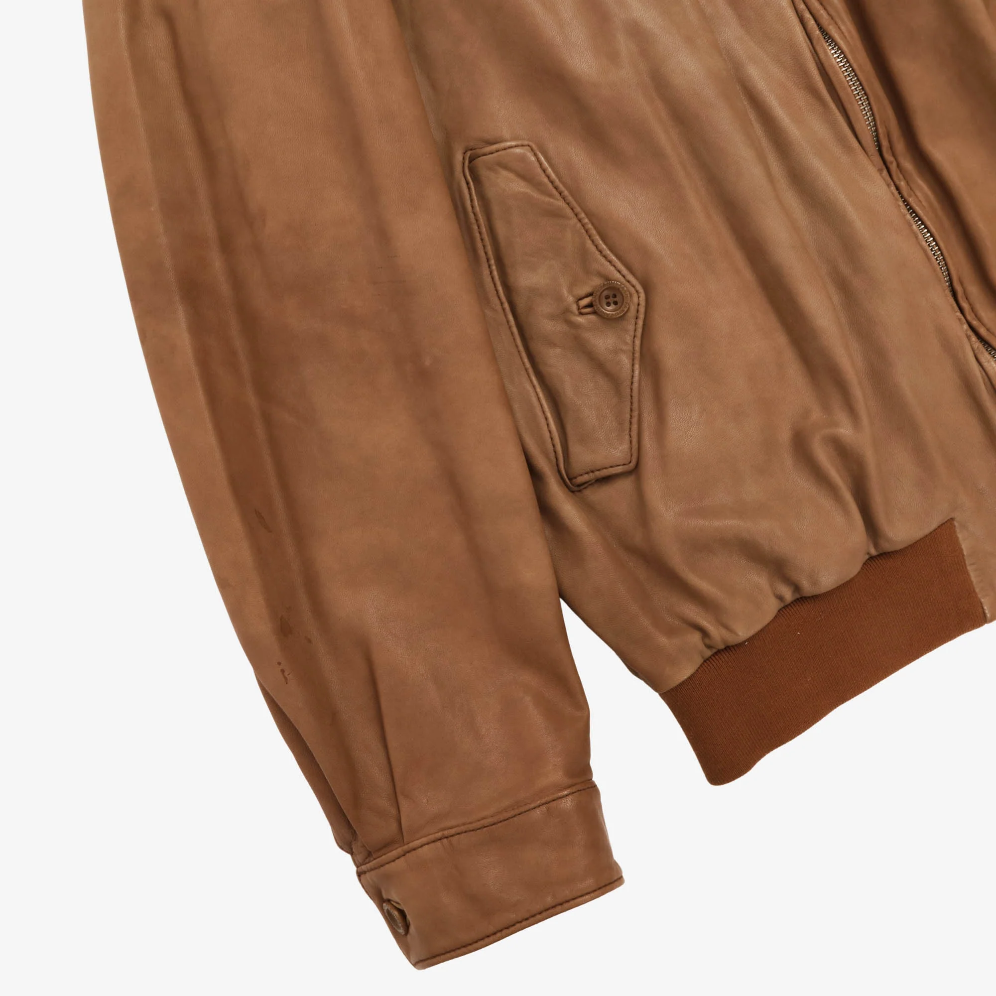 Leather Harrington - Image 6